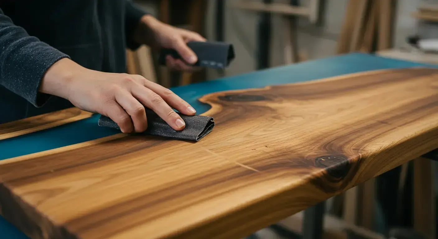 How I Repaired My Epoxy Table (Cracks, Yellowing, Stains, Dust, Bubbles, UGH)