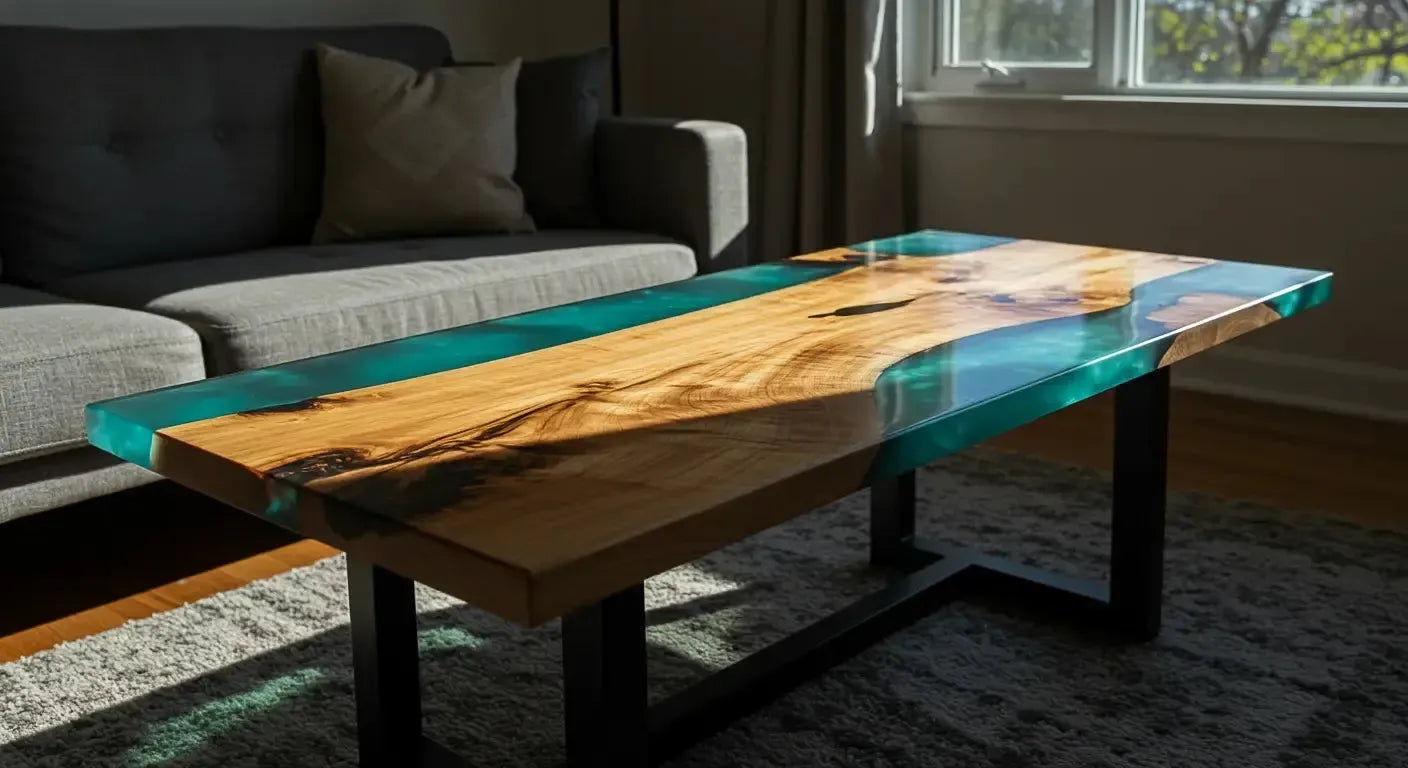 Do Epoxy Tables Yellow Over Time? Here’s What Mine Look Like Now