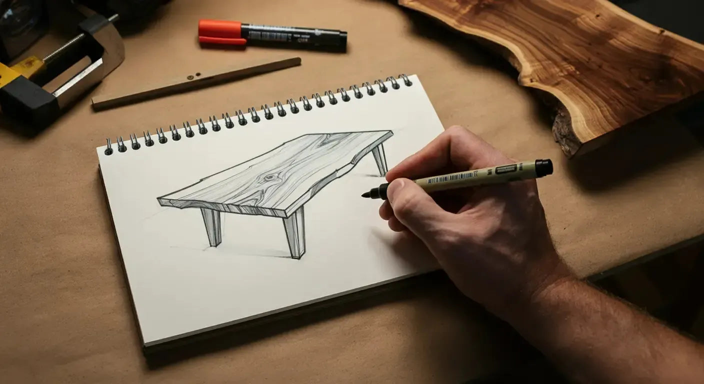 How Are Epoxy Tables Made? Here’s the Process I Follow From Start to Finish