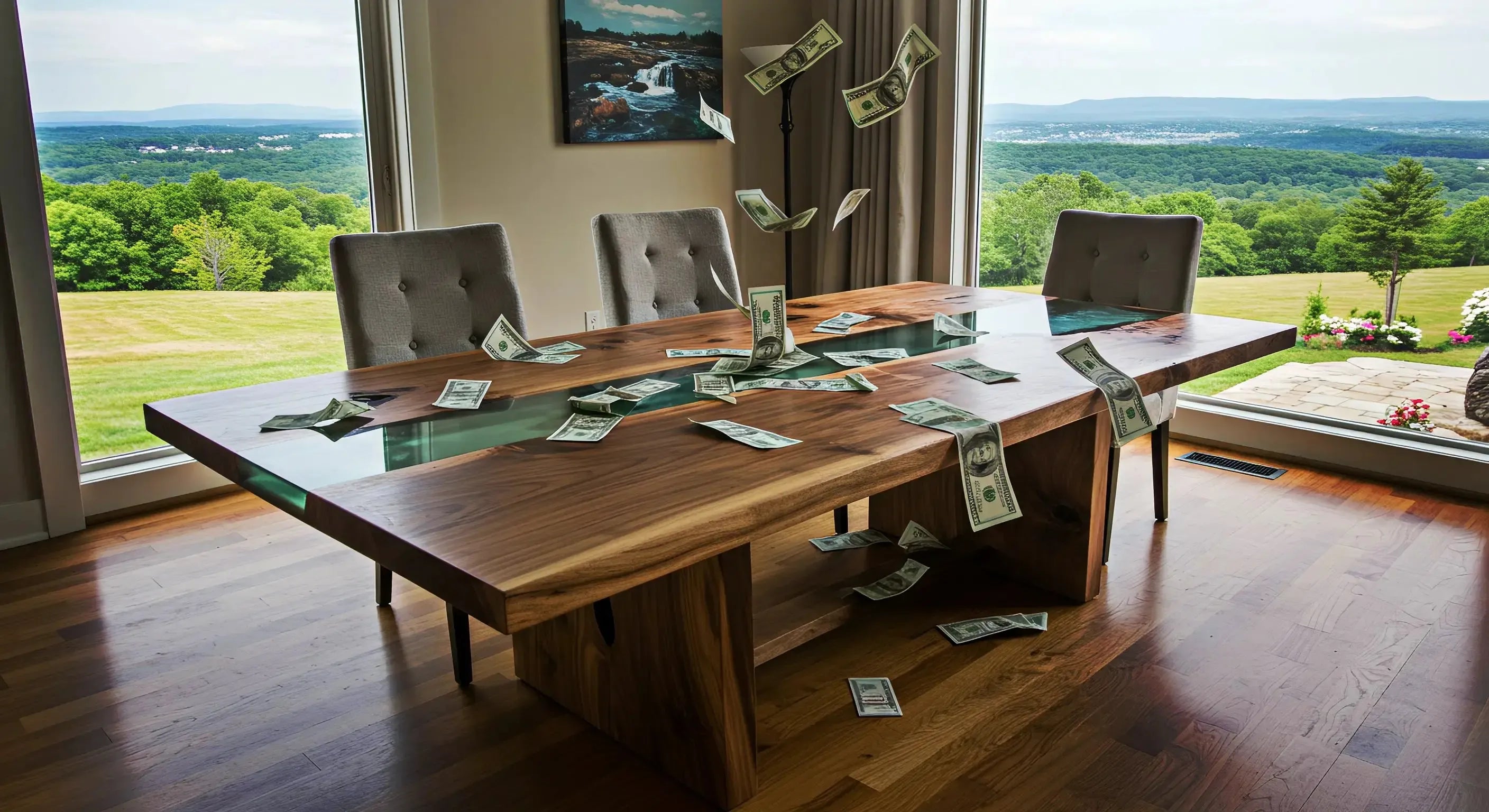 8 Reasons Why This Epoxy Table Costs $10,000