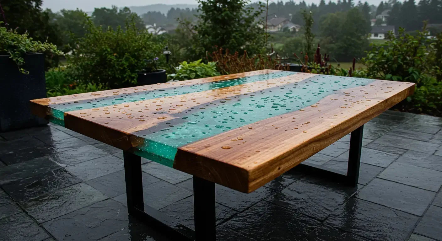 Is an Epoxy Table Waterproof? What I’ve Learned About Water Resistance