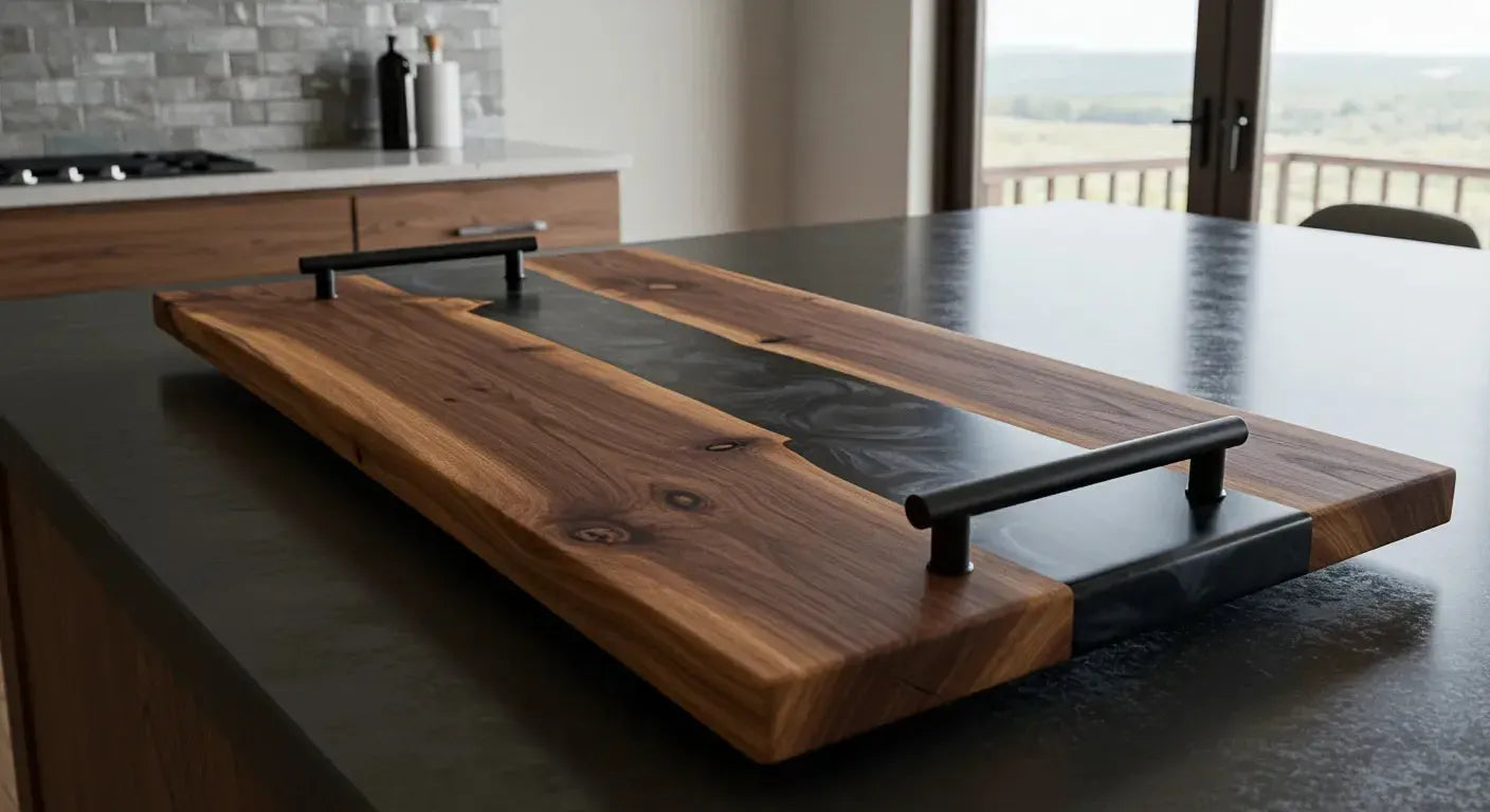 Making Resin Cutting Boards: What Worked, What Warped, and What I’ll Never Do Again