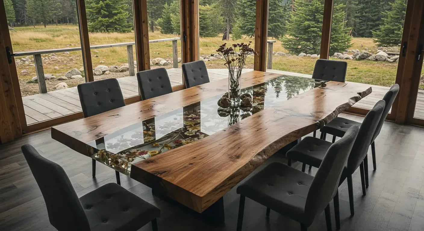 Pressed Flowers in Resin? Here’s What Happened When I Tried It On a Table