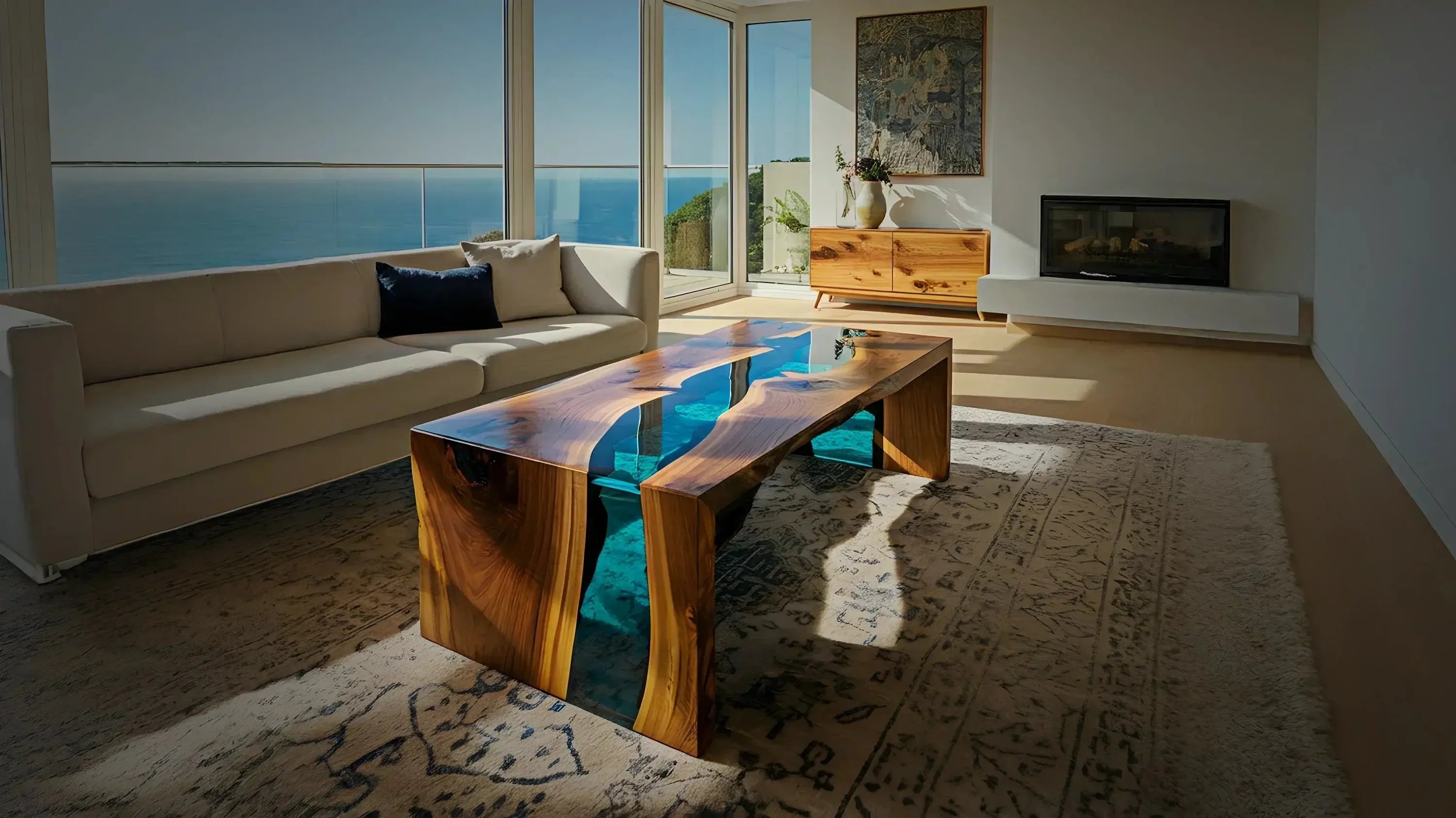 Building My First Waterfall Epoxy Table (Here’s What I Learned)