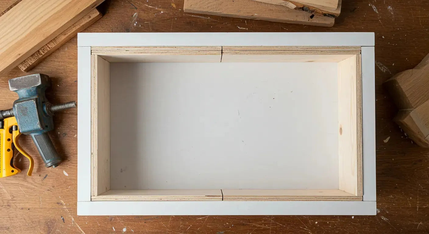 How I Built a Resin Table Mold (Without Losing My Mind)