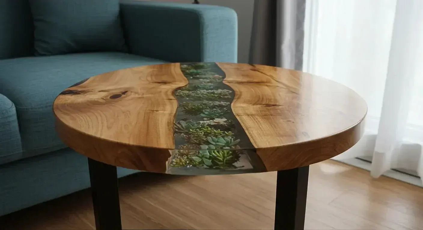 How I Was Able To Make Resin-Encased Succulent Epoxy Tables
