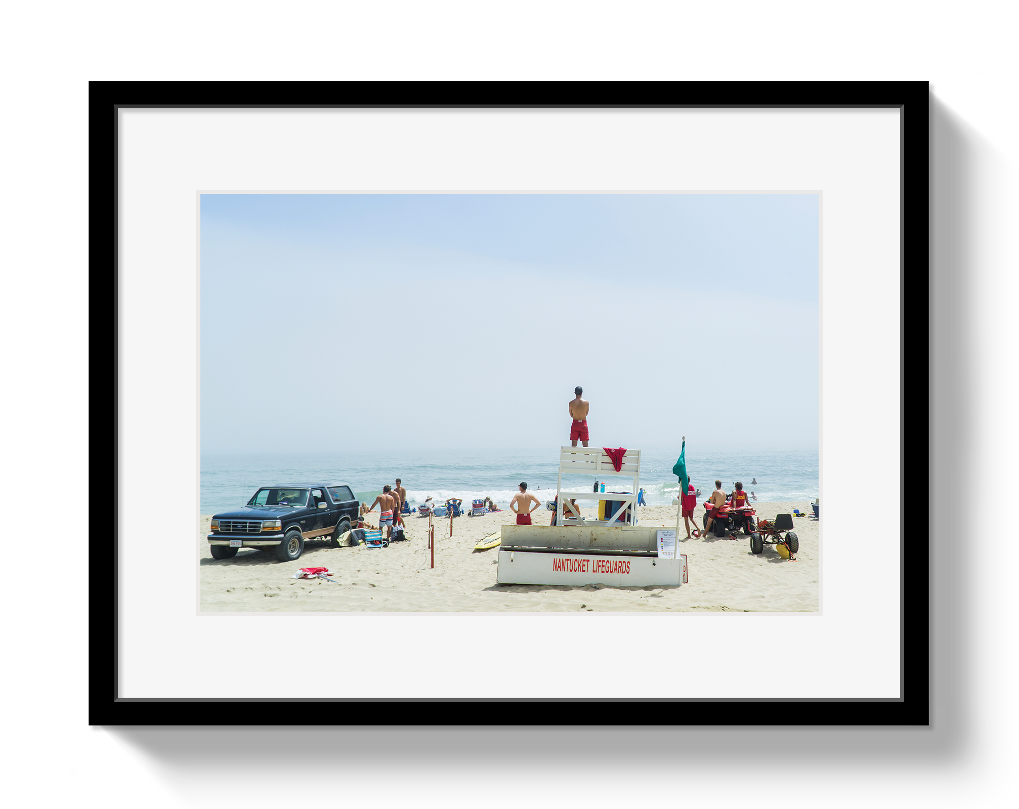 Nantucket Lifegaurds by Johnny Vacay - main product image for Resin Society