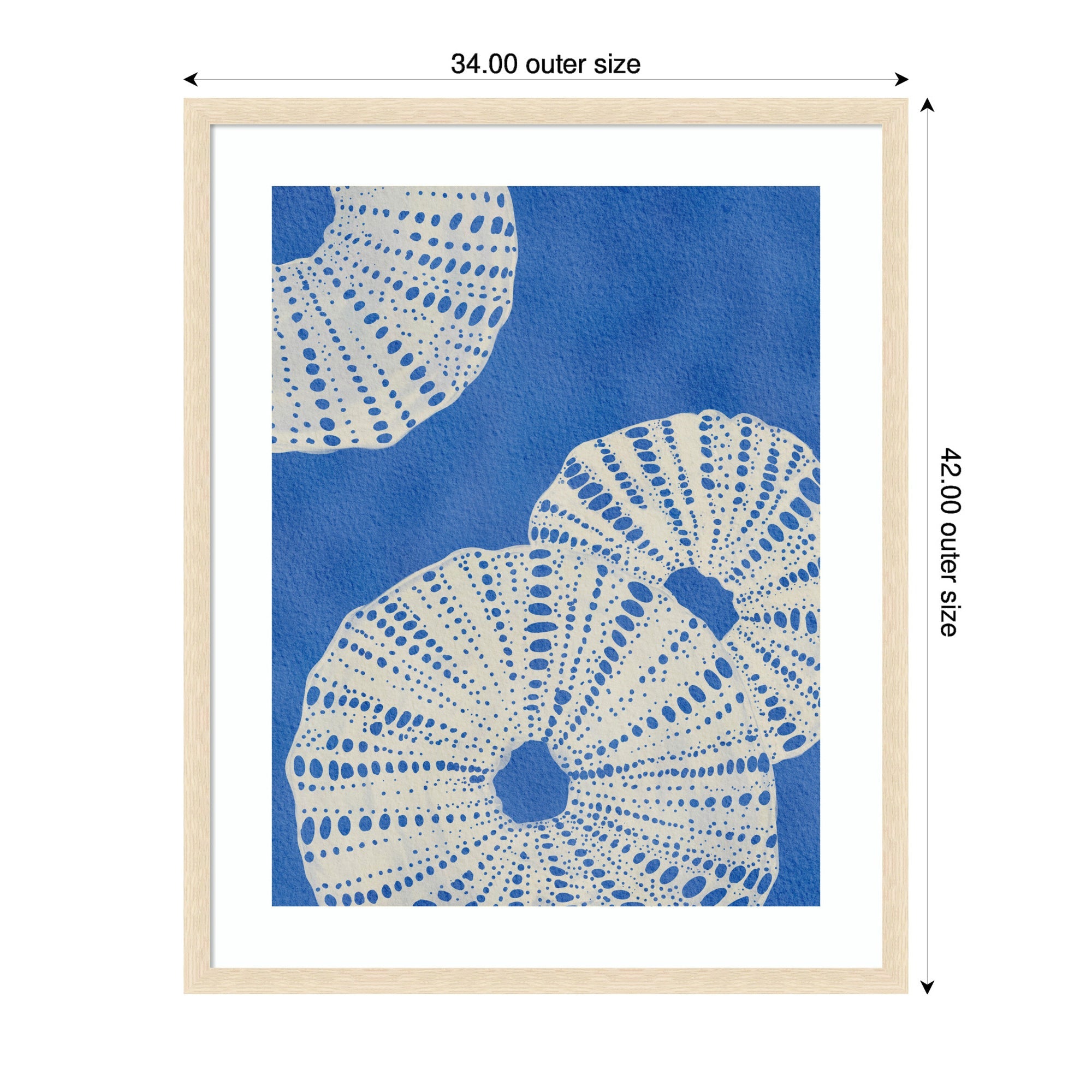Framed Art Ocean Charms ll by Nikita Jariwala