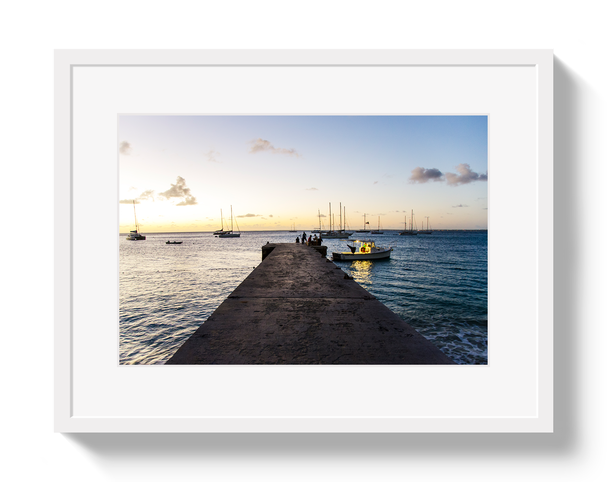 Sunset Harbor by Johnny Vacay - product image 2 for Resin Society