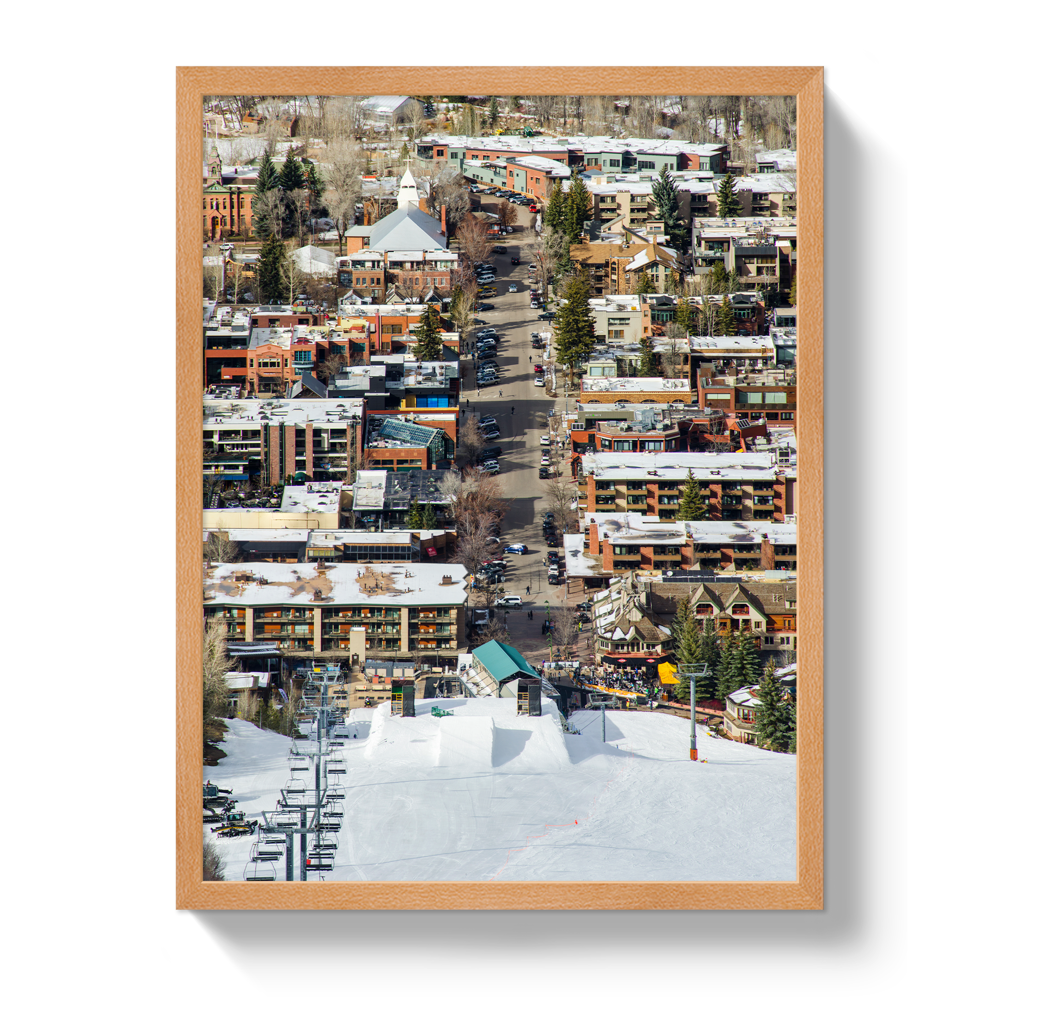 Aspen Ski Town by Johnny Vacay - product image 6 for Resin Society