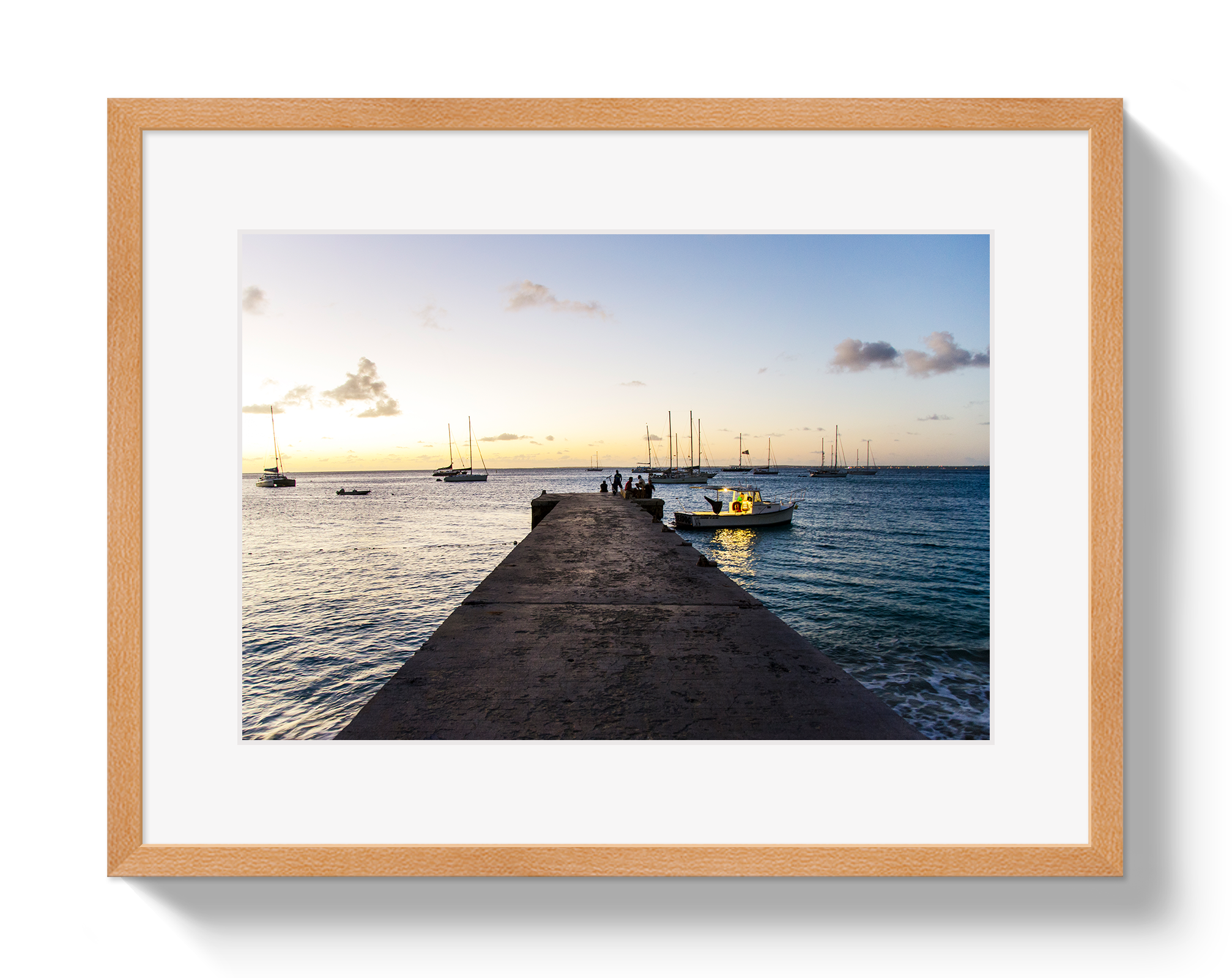 Sunset Harbor by Johnny Vacay - product image 3 for Resin Society