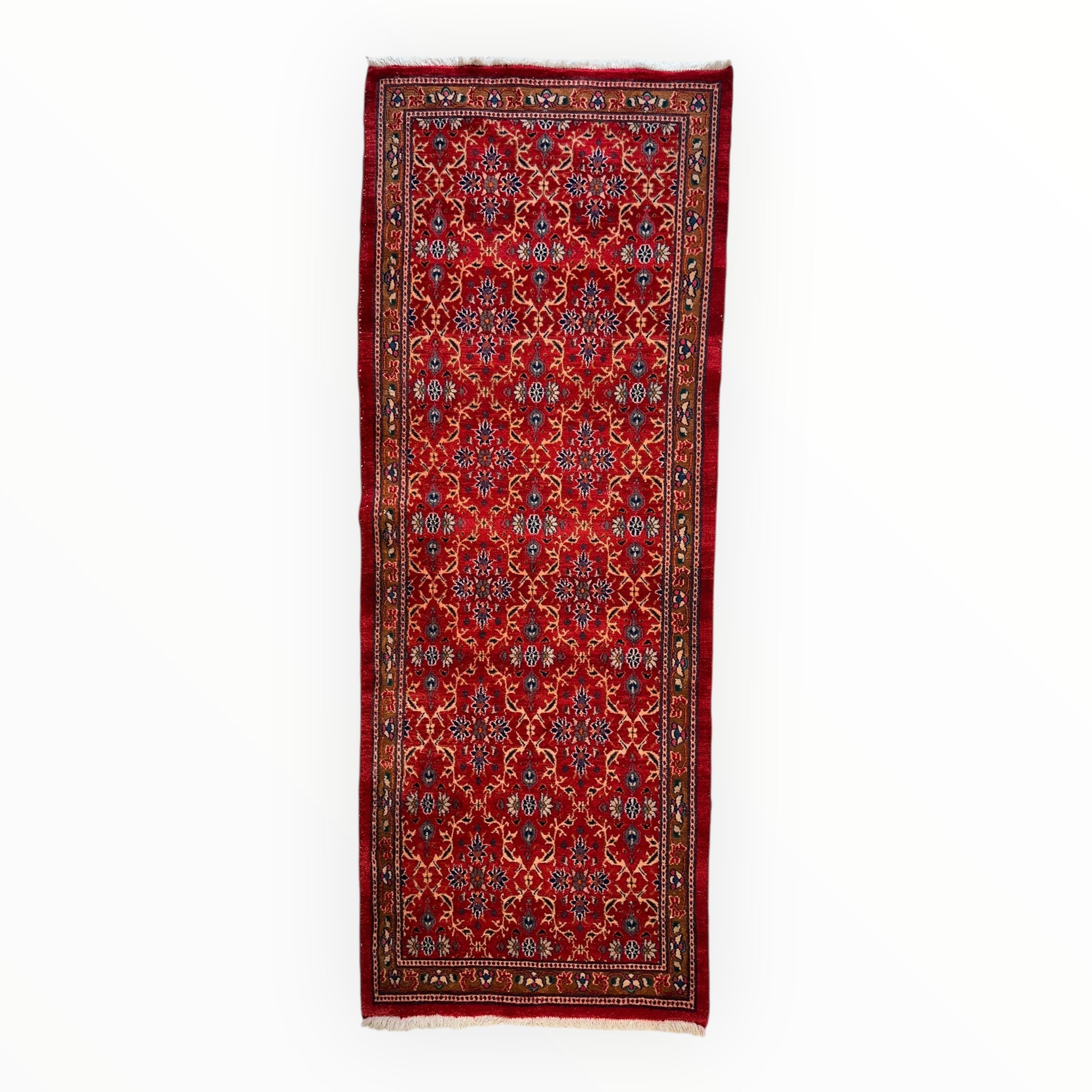 Vintage Mashhad Wool Runner – 3’3” x 8’4” – 1970s by Rugistan - product image 2 for Resin Society