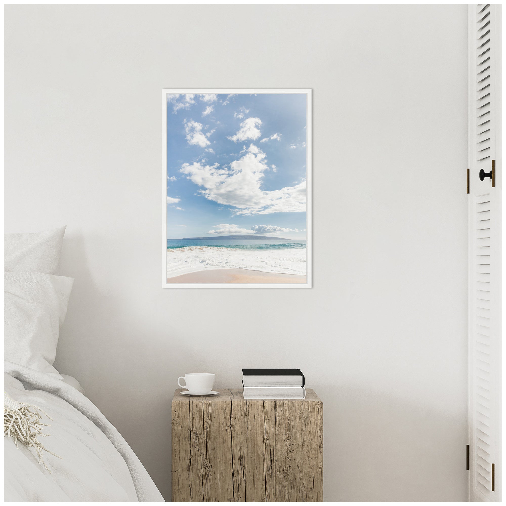 Sylvie Beach Framed Canvas by Alicia Abla by kateandlaurel - product image 20 for Resin Society