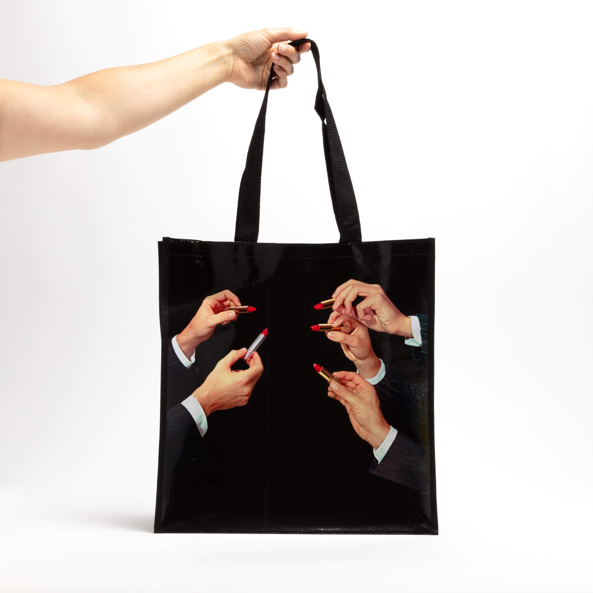 Shopper Bag Big Lipstick by DEKOR - main product image for Resin Society