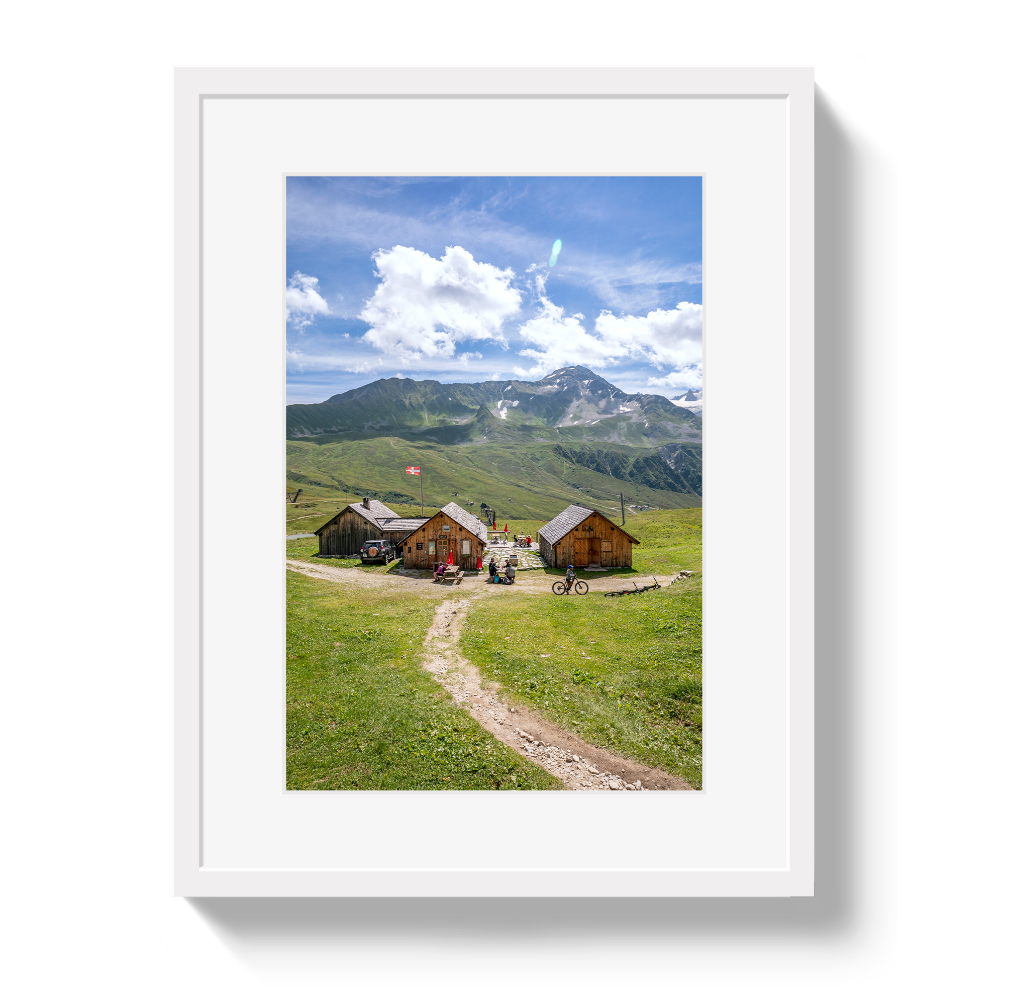 Summer in Chamonix by Johnny Vacay - product image 2 for Resin Society