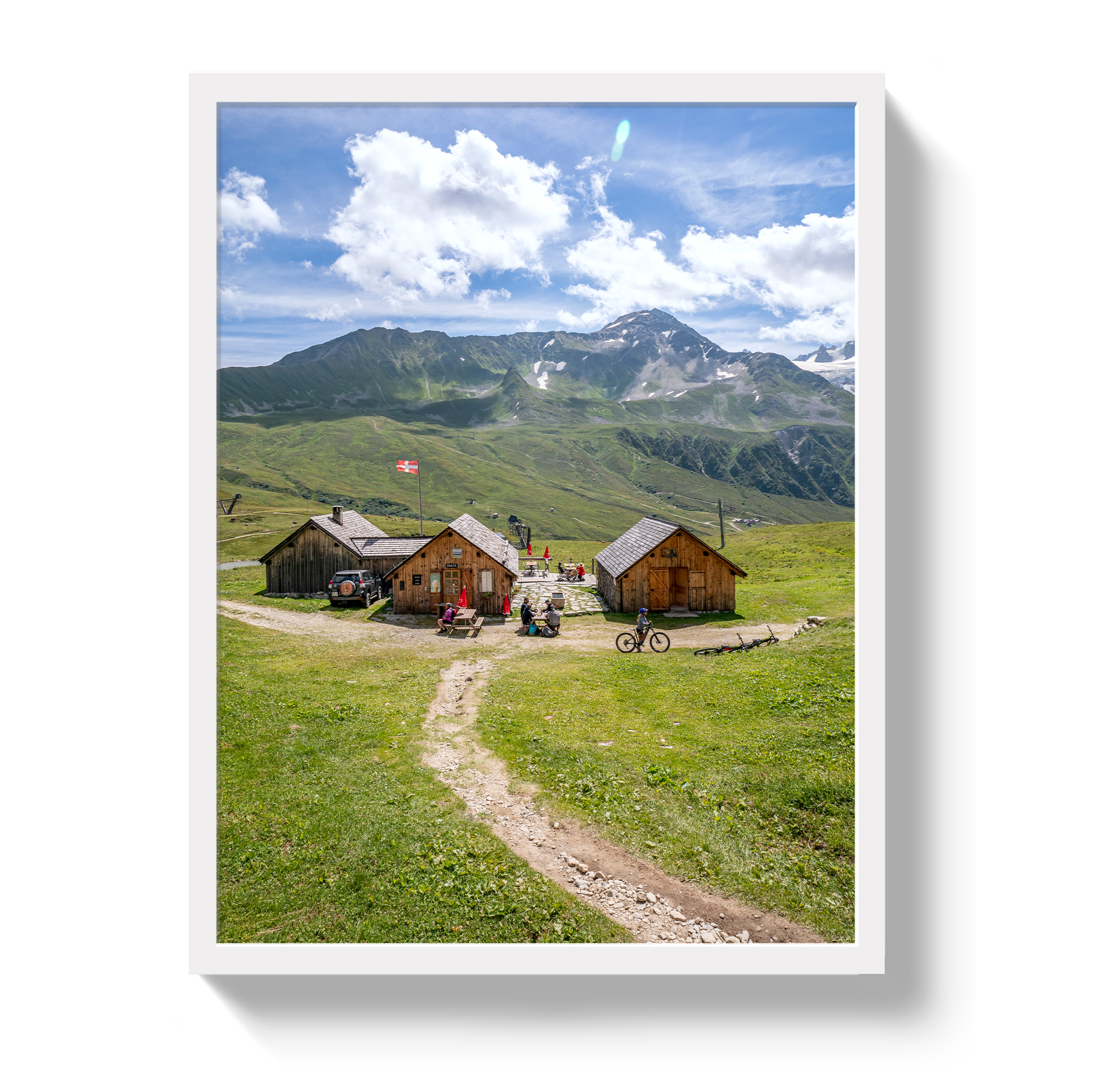 Summer in Chamonix by Johnny Vacay - product image 5 for Resin Society