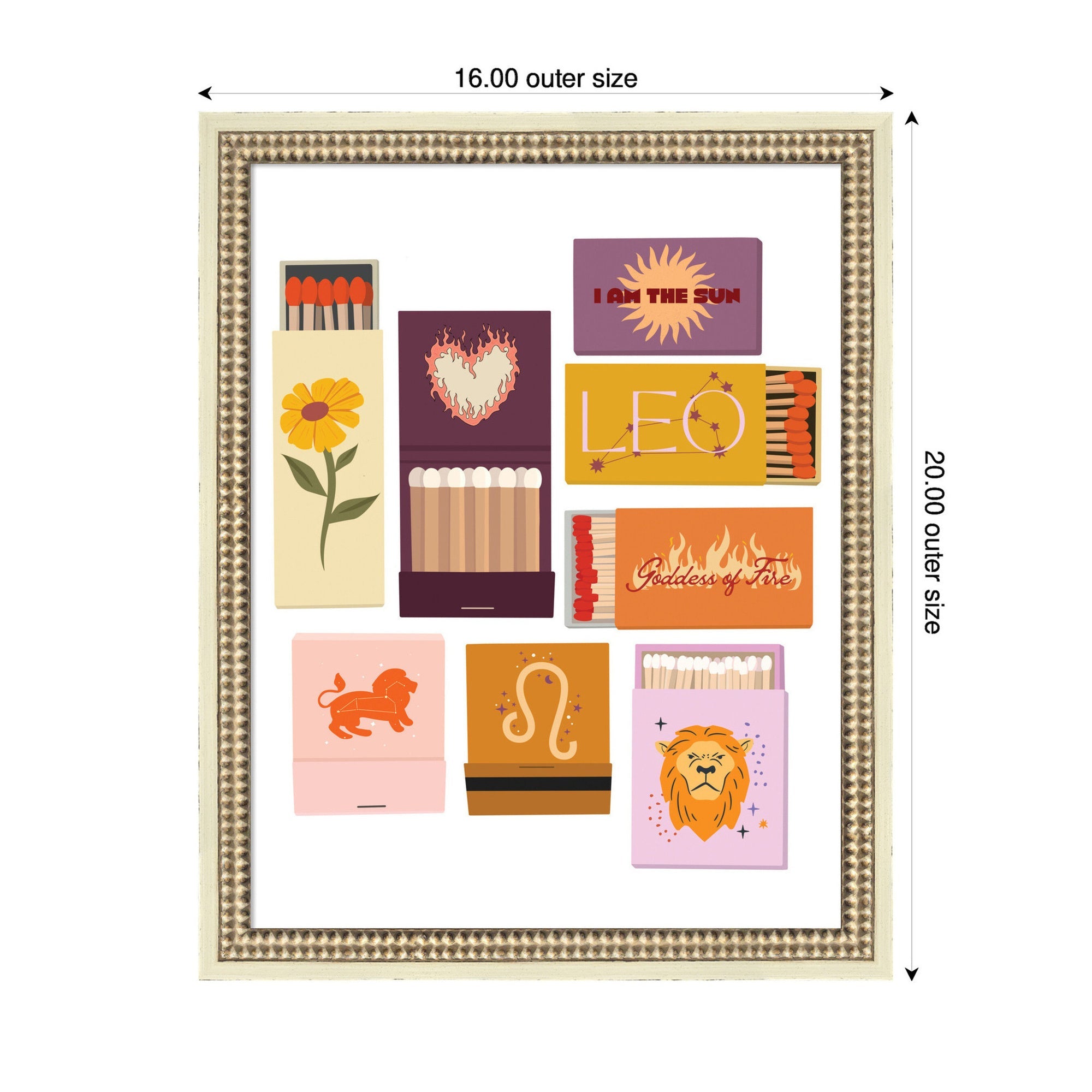 Leo Matchbooks 14x18 FC