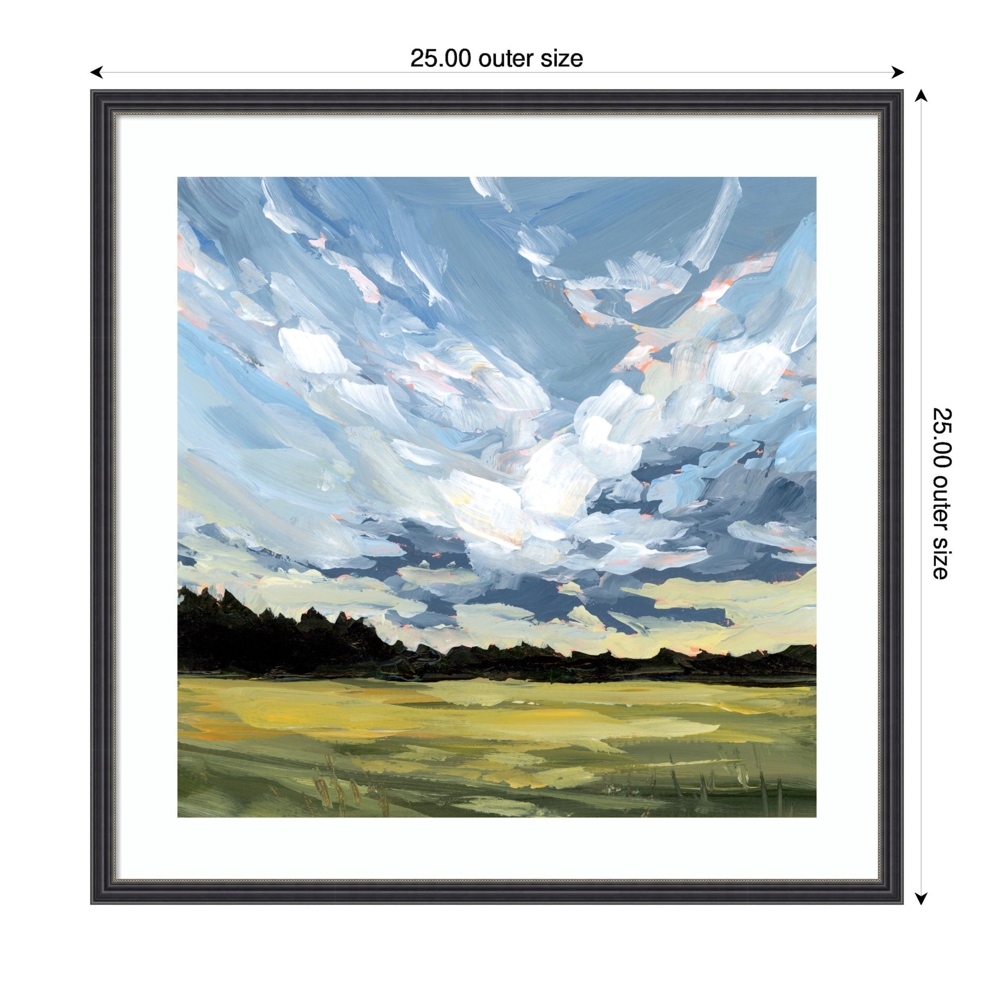 Framed Art Before The Storm by Emily Kenney