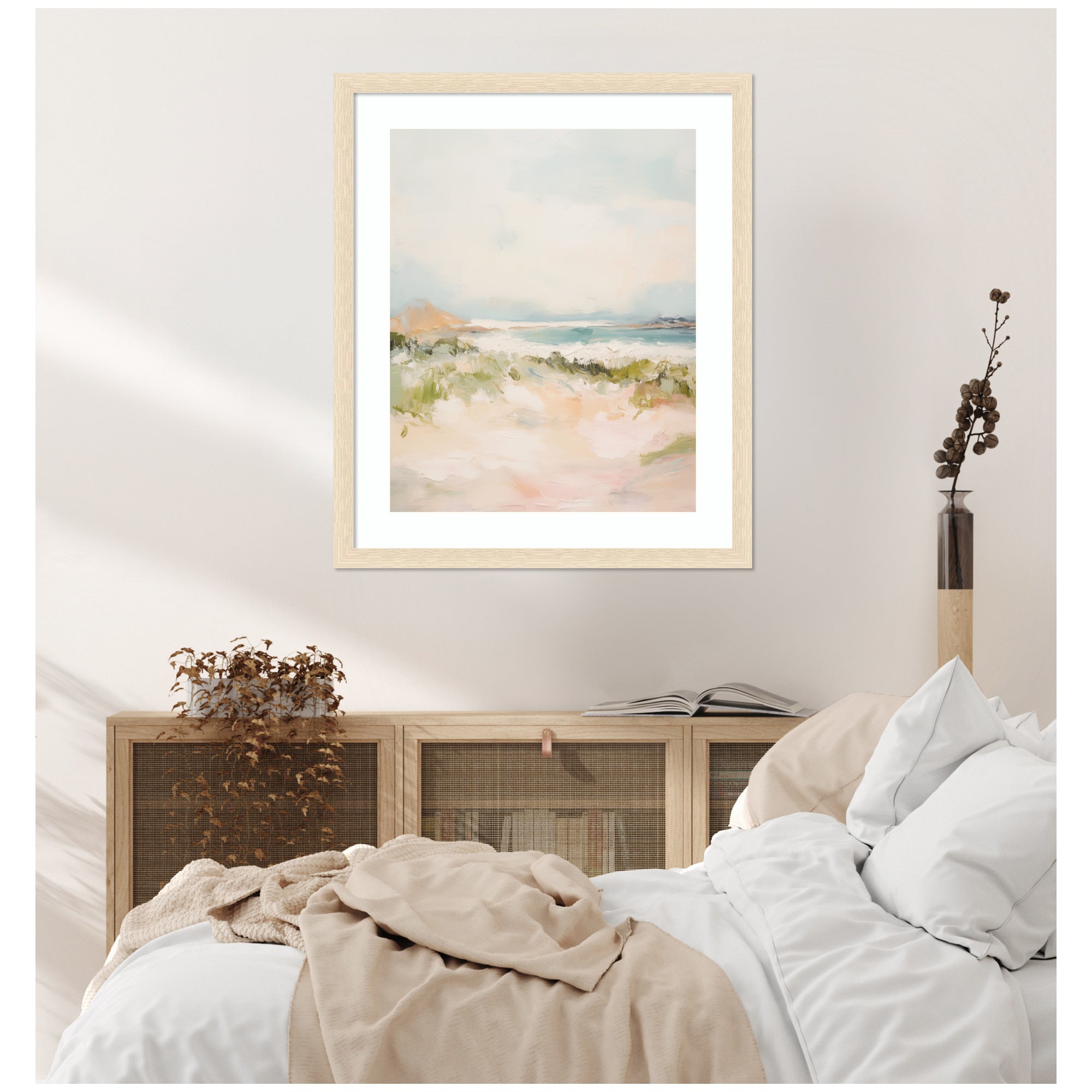 Tranquil Landscape III expansion by Amy Lighthall Framed Wall Art Print