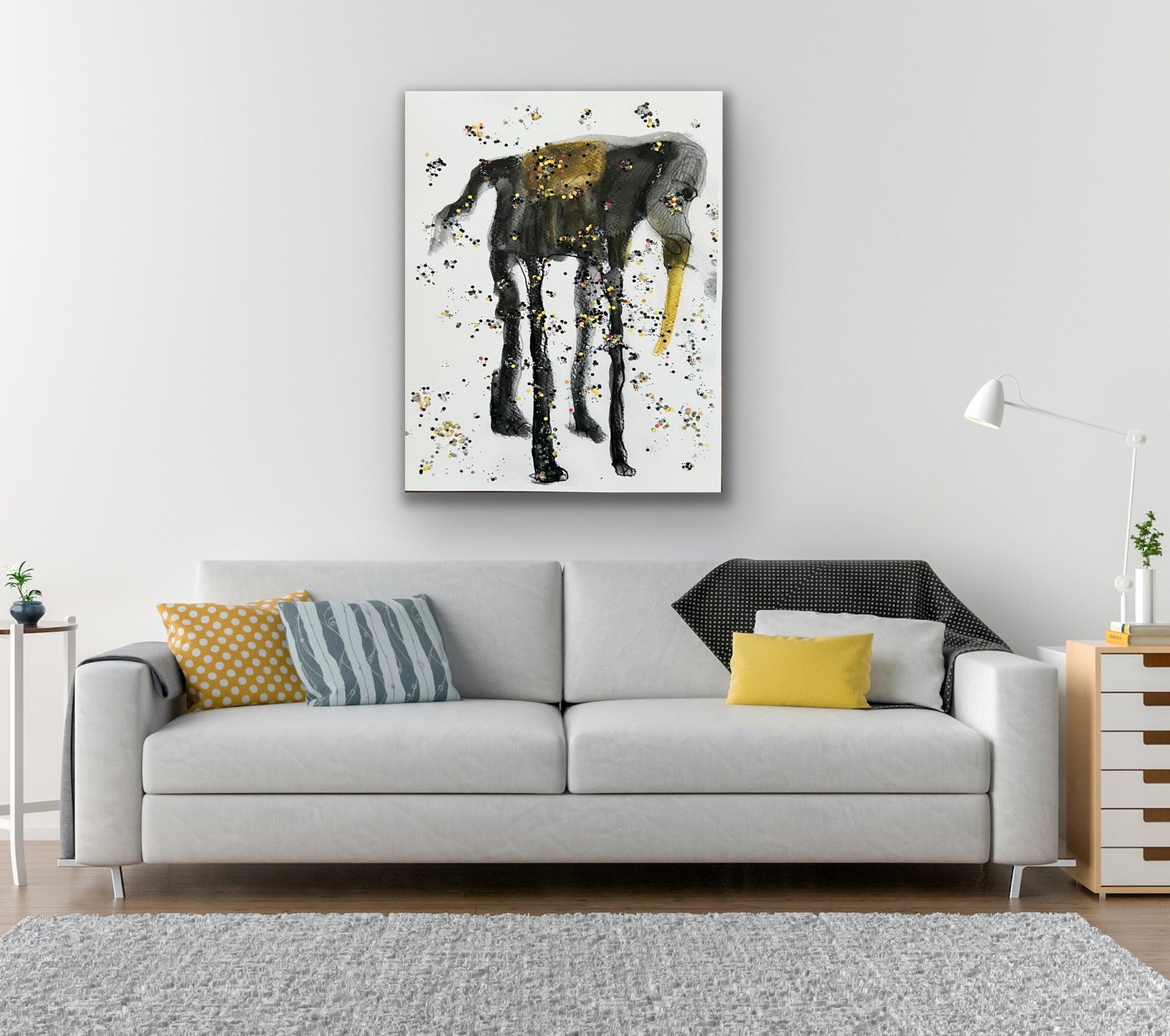 Elephant (Dali Style) - Art Prints detail image - Resin Society