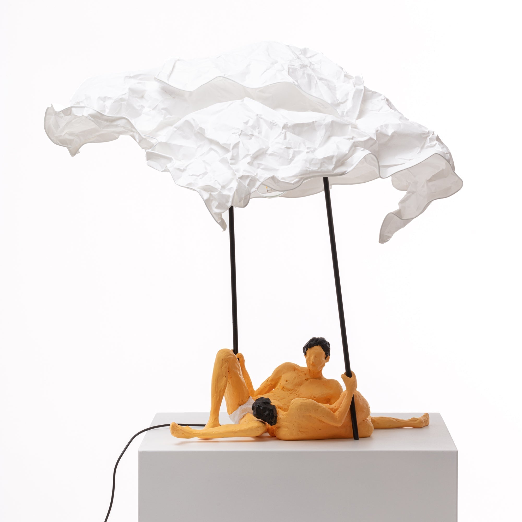 Love is a verb lamp Lea & Toni by DEKOR - Resin Society