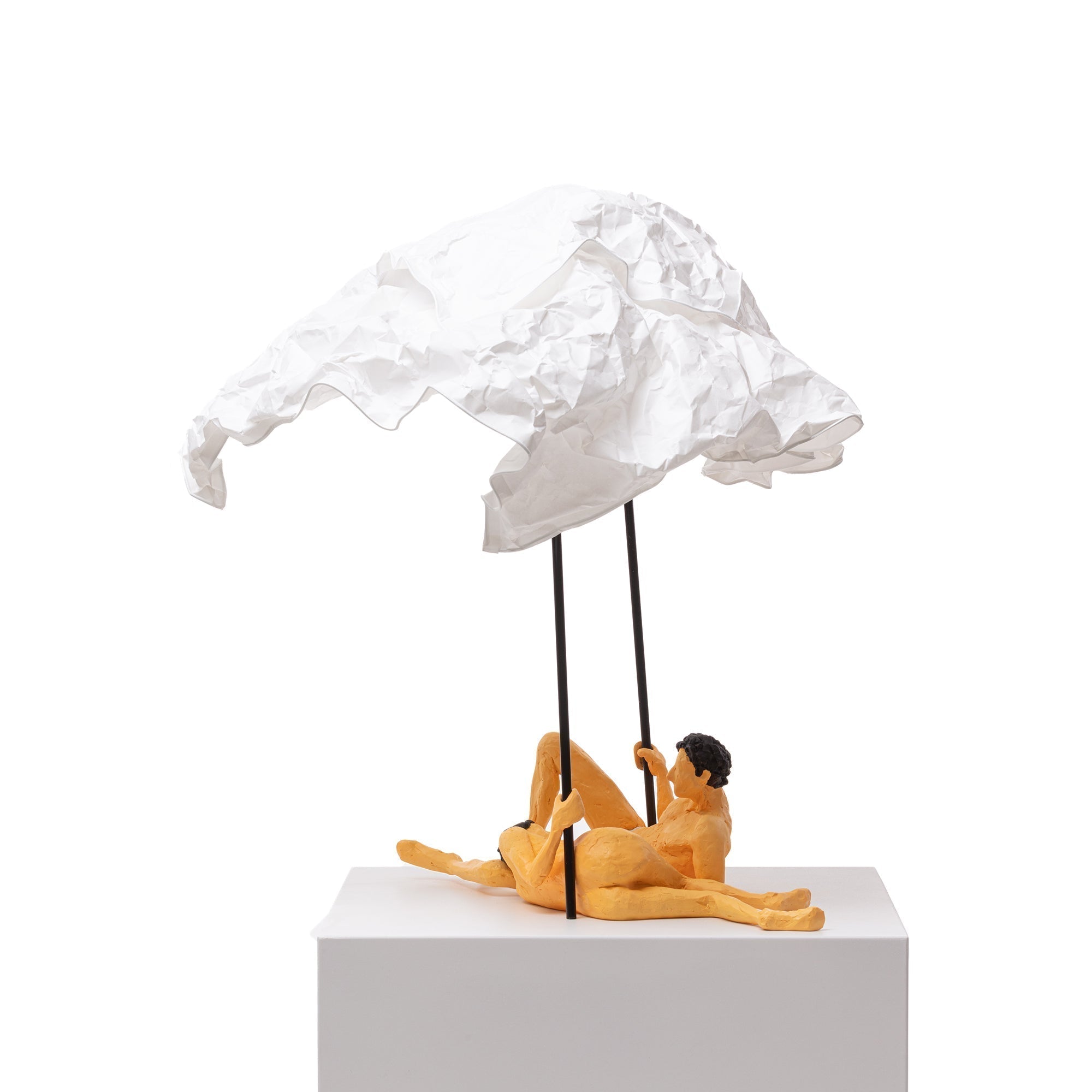 Love is a verb lamp Lea & Toni detail image - Resin Society