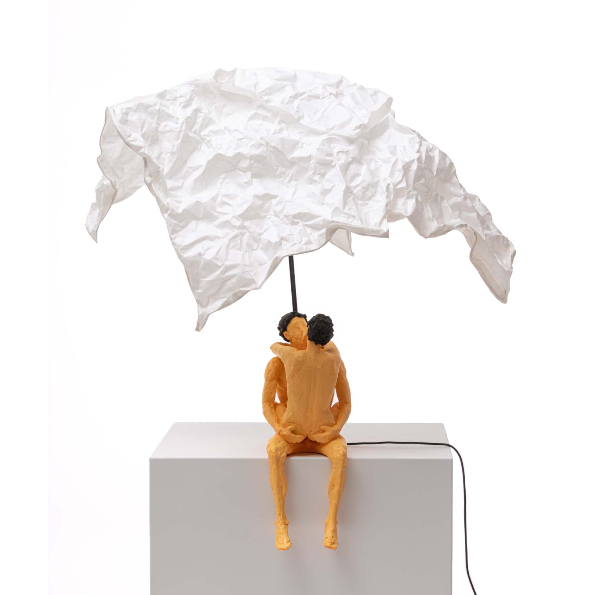 Love is a verb lamp Max & Roberta by DEKOR - Resin Society