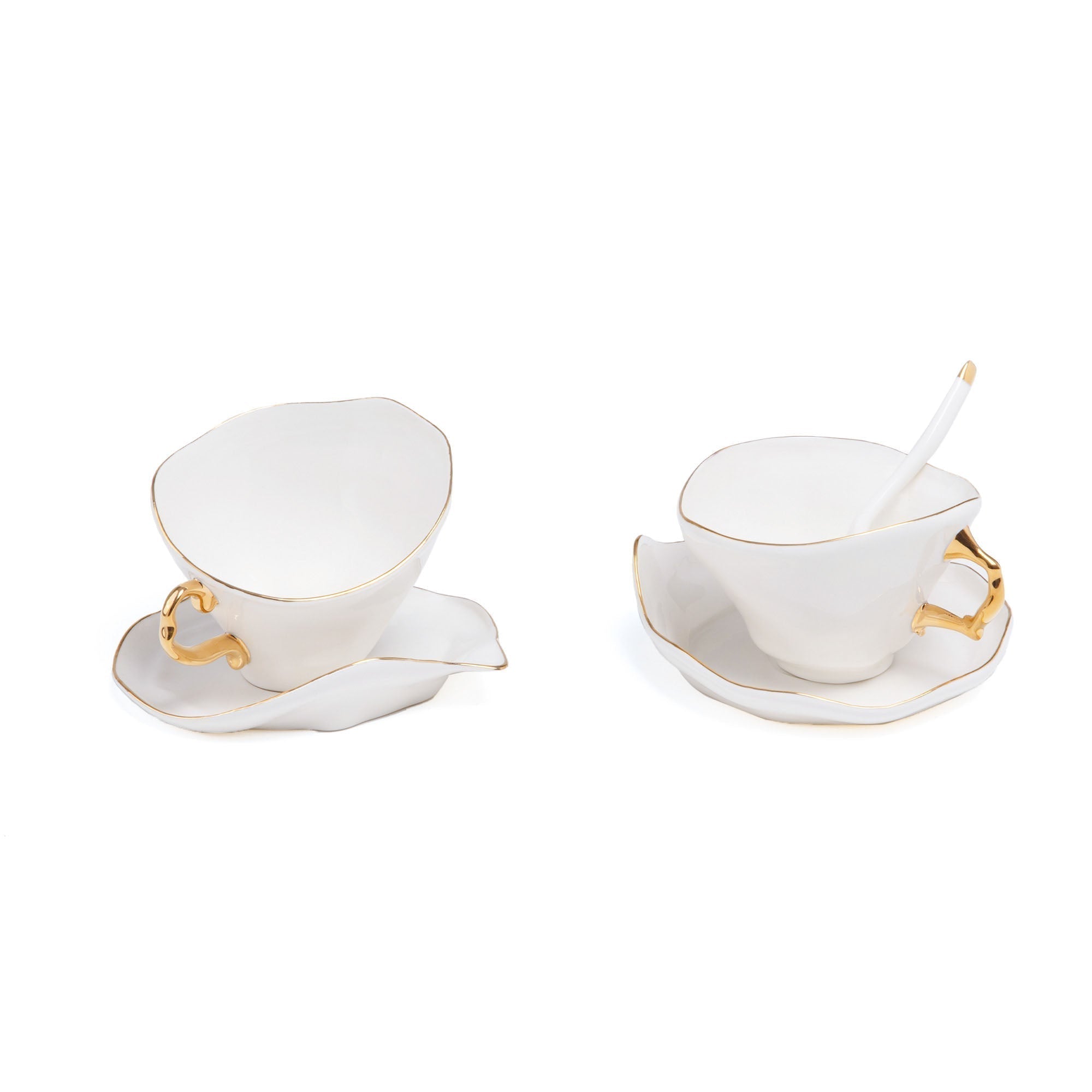 Meltdown Tea Set of 2 detail image - Resin Society