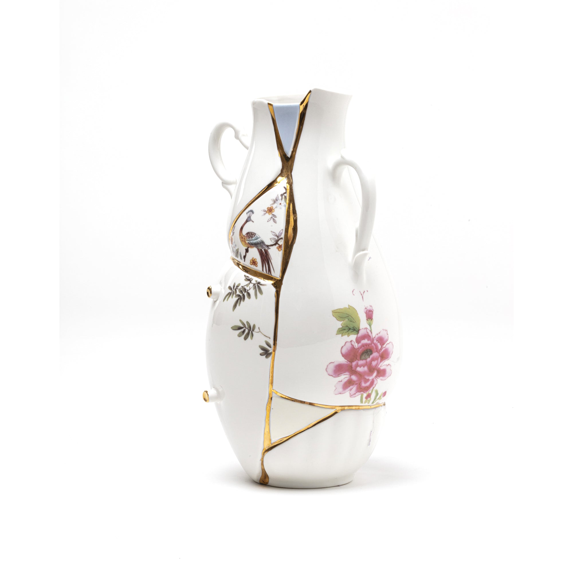 Kintsugi Vase 19x16 h.32 detail image - Resin Society