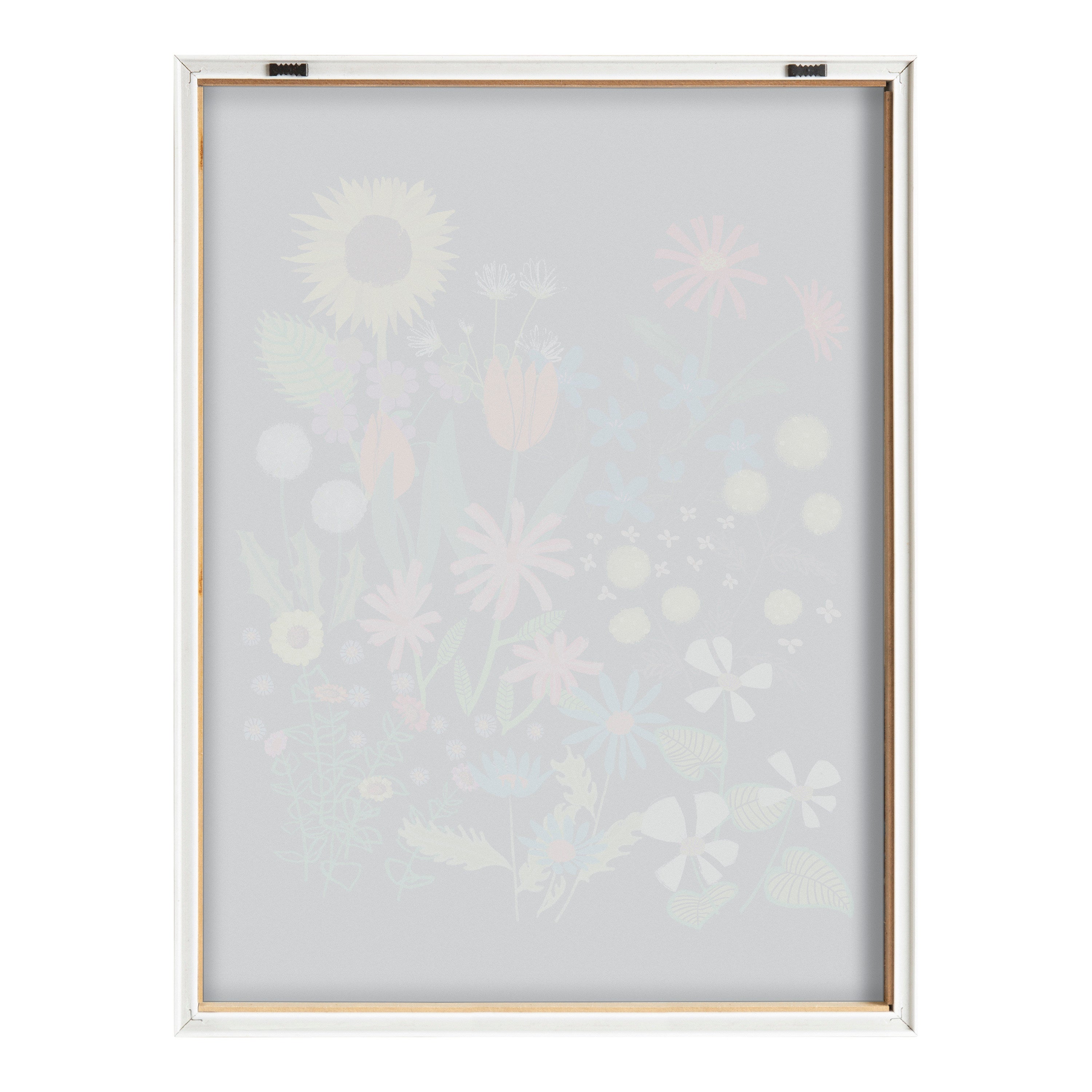 Blake Dark Flora Framed Printed Glass by Hannah Beisang by kateandlaurel - product image 4 for Resin Society