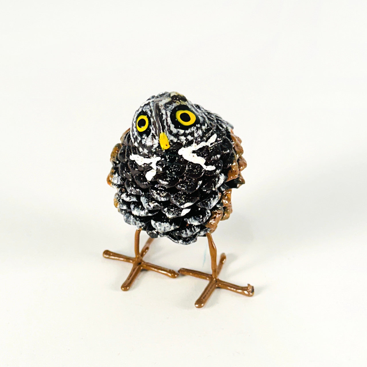 Great Grey Pinecone Owl by Mbare Ltd - main product image for Resin Society
