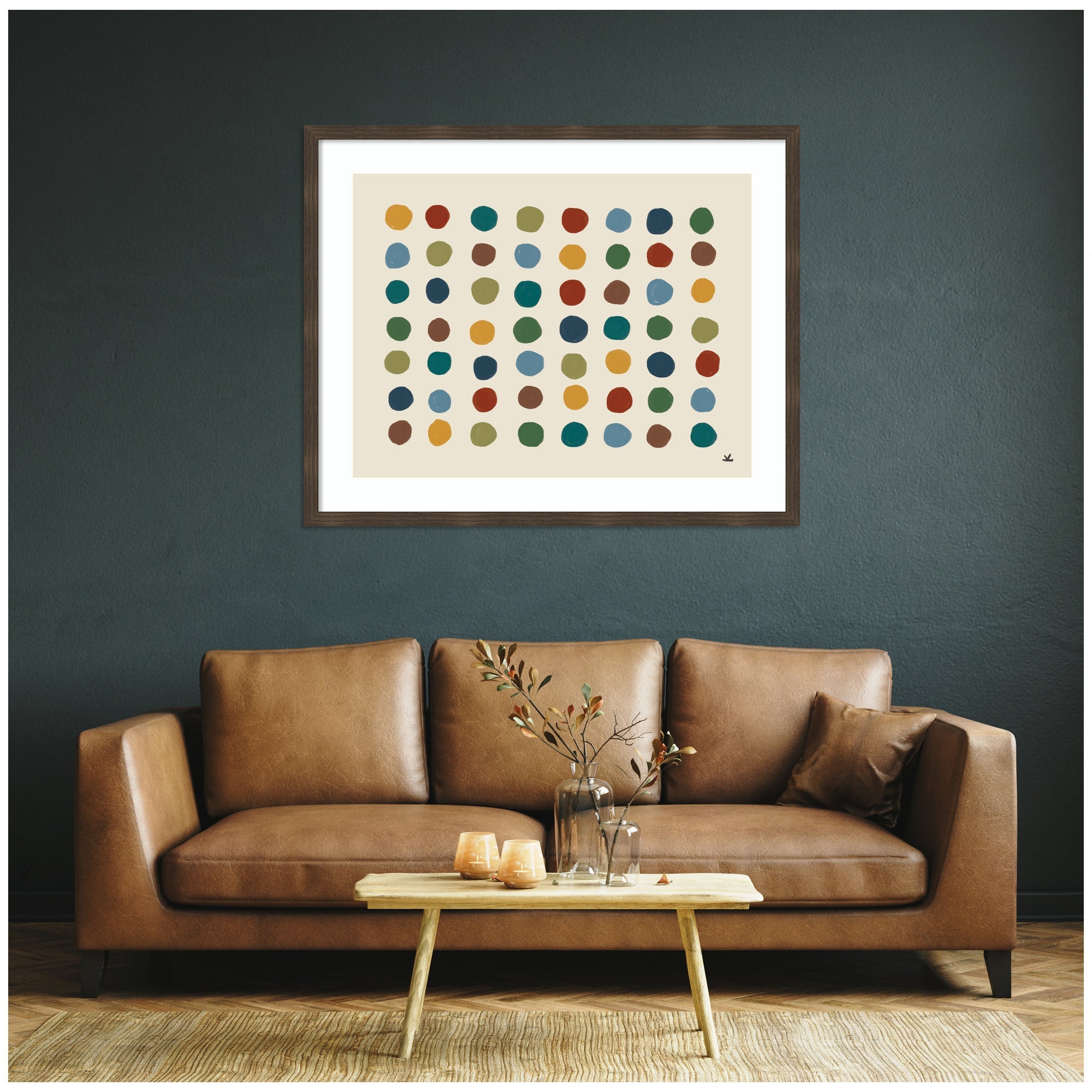 Meditation No.
3b by Kelly Knaga Framed Wall Art Print