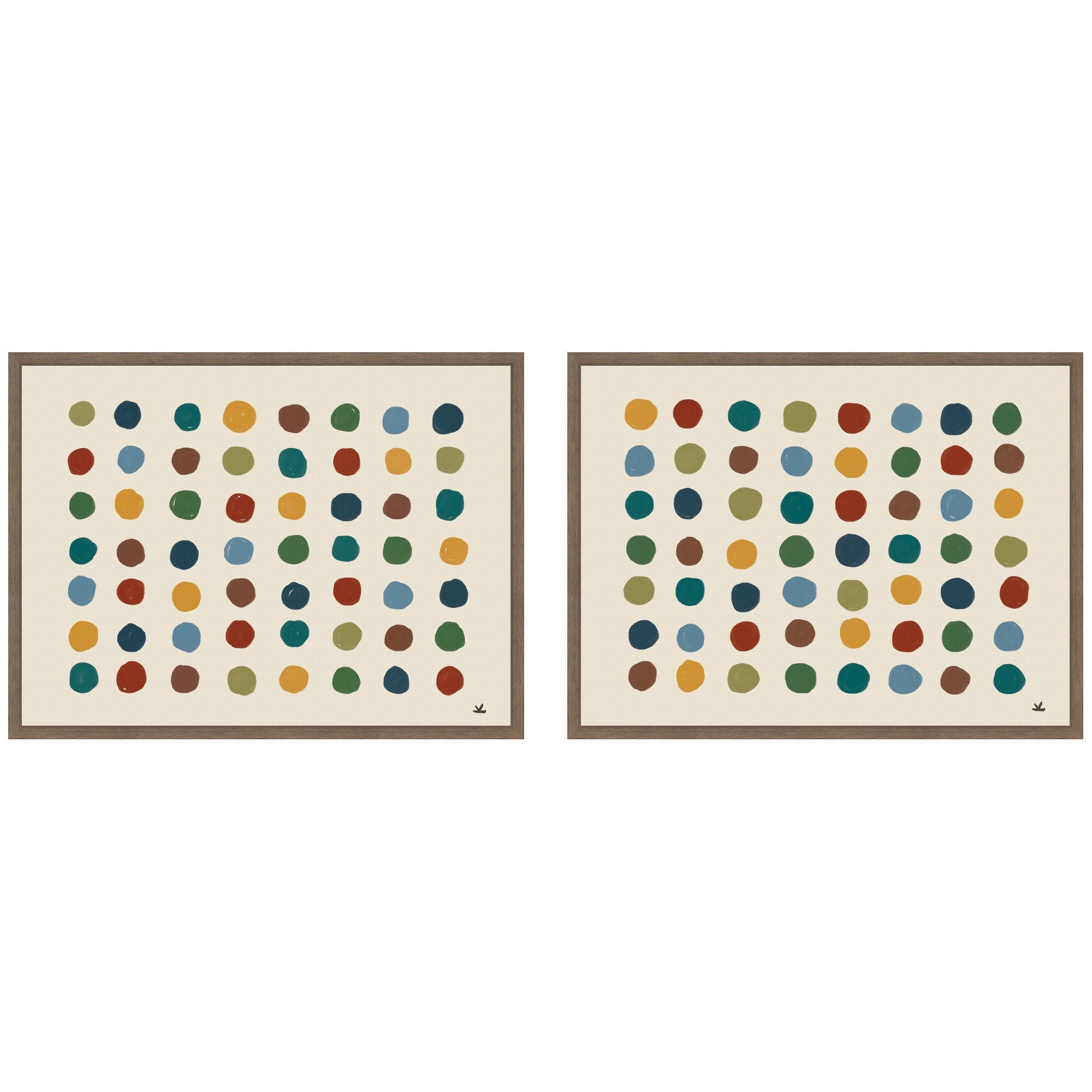 Meditation No.3 2 Piece Framed Canvas Wall Art Set by Kelly Knaga