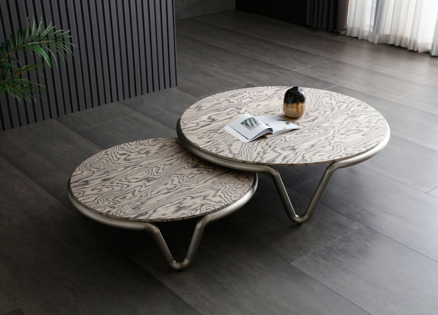Anaconda Coffee Table detail image - Resin Society