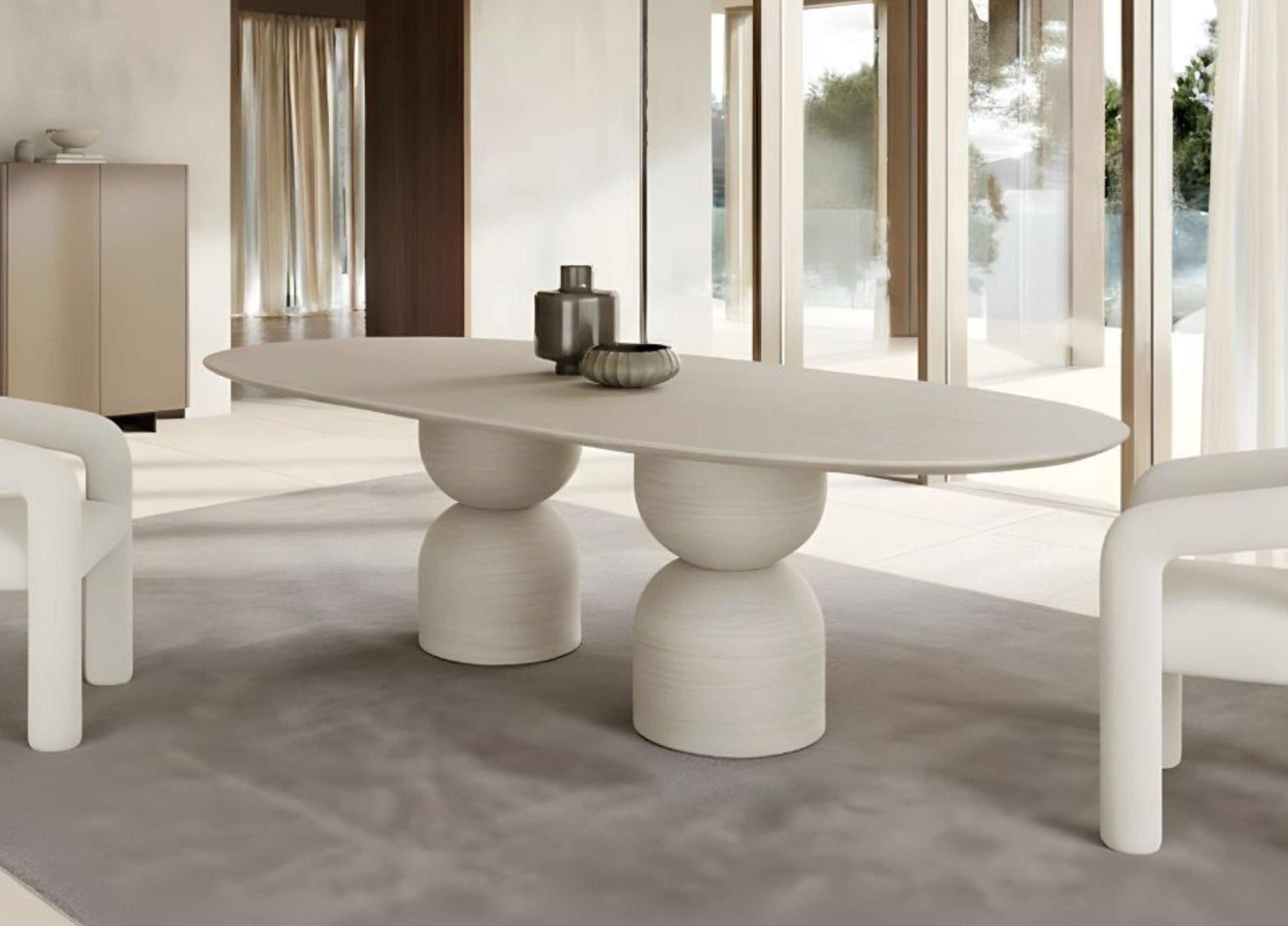 Rocca Dining Table detail image - Resin Society