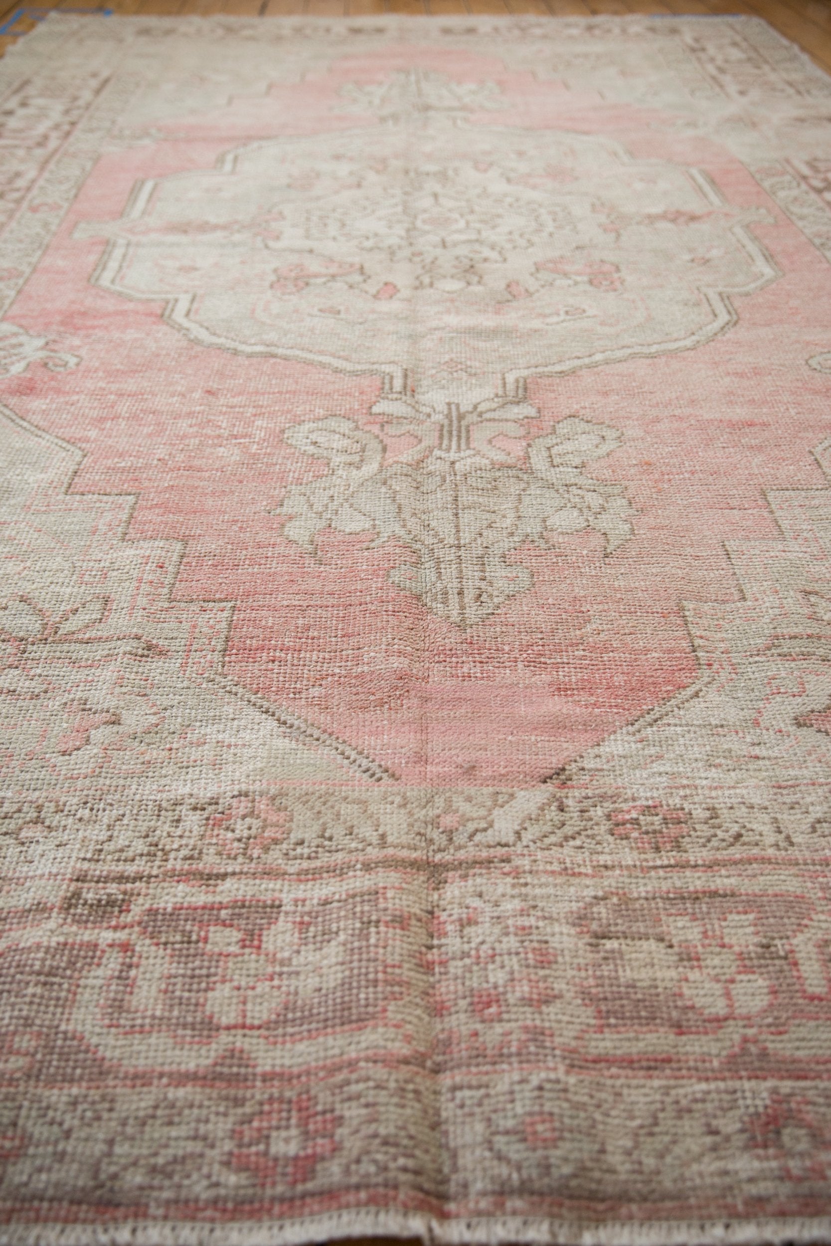 7.5x12 Vintage Distressed Oushak Carpet by Old New House® - product image 7 for Resin Society