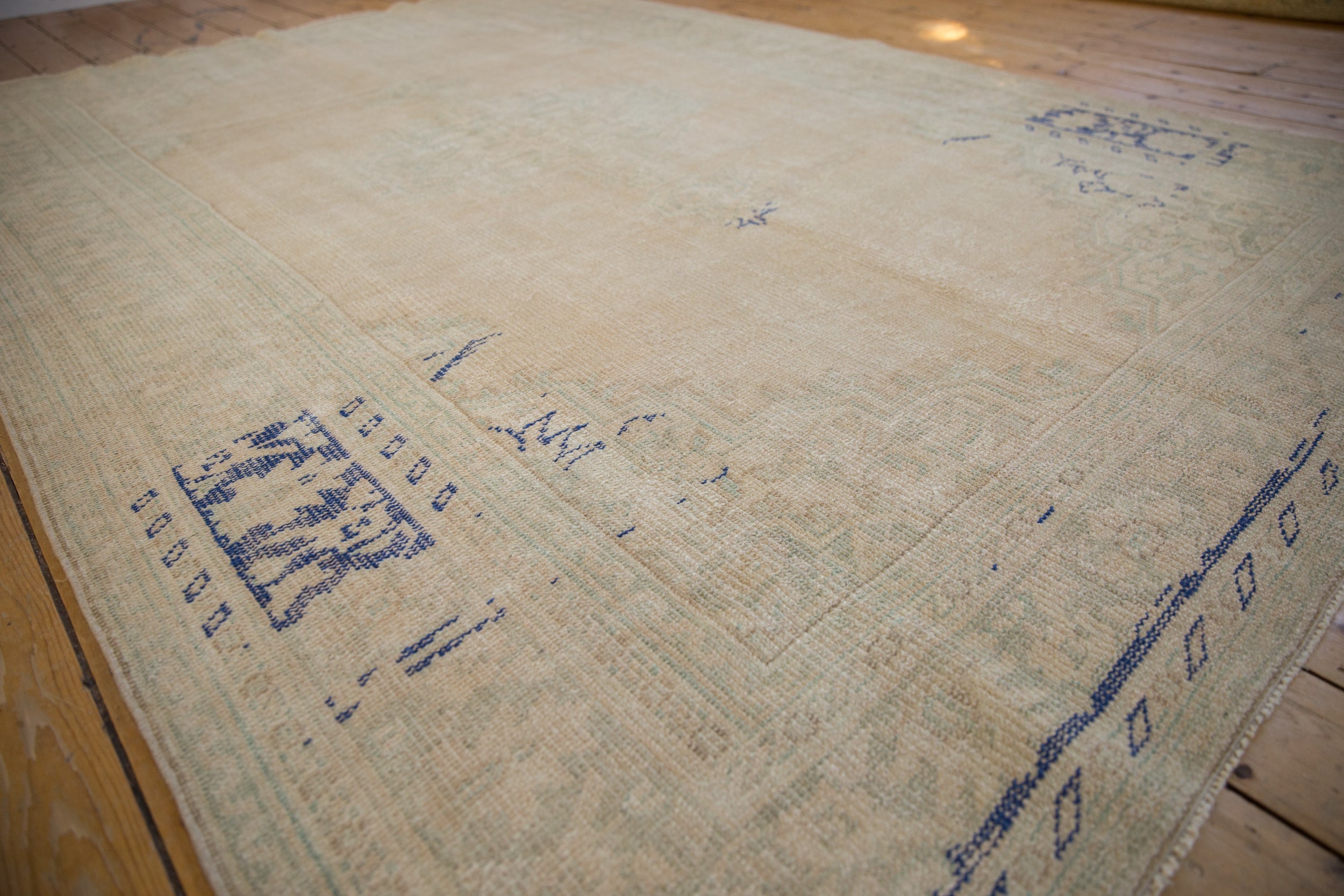 6.5x9.5 Vintage Distressed Oushak Carpet by Old New House® - product image 4 for Resin Society