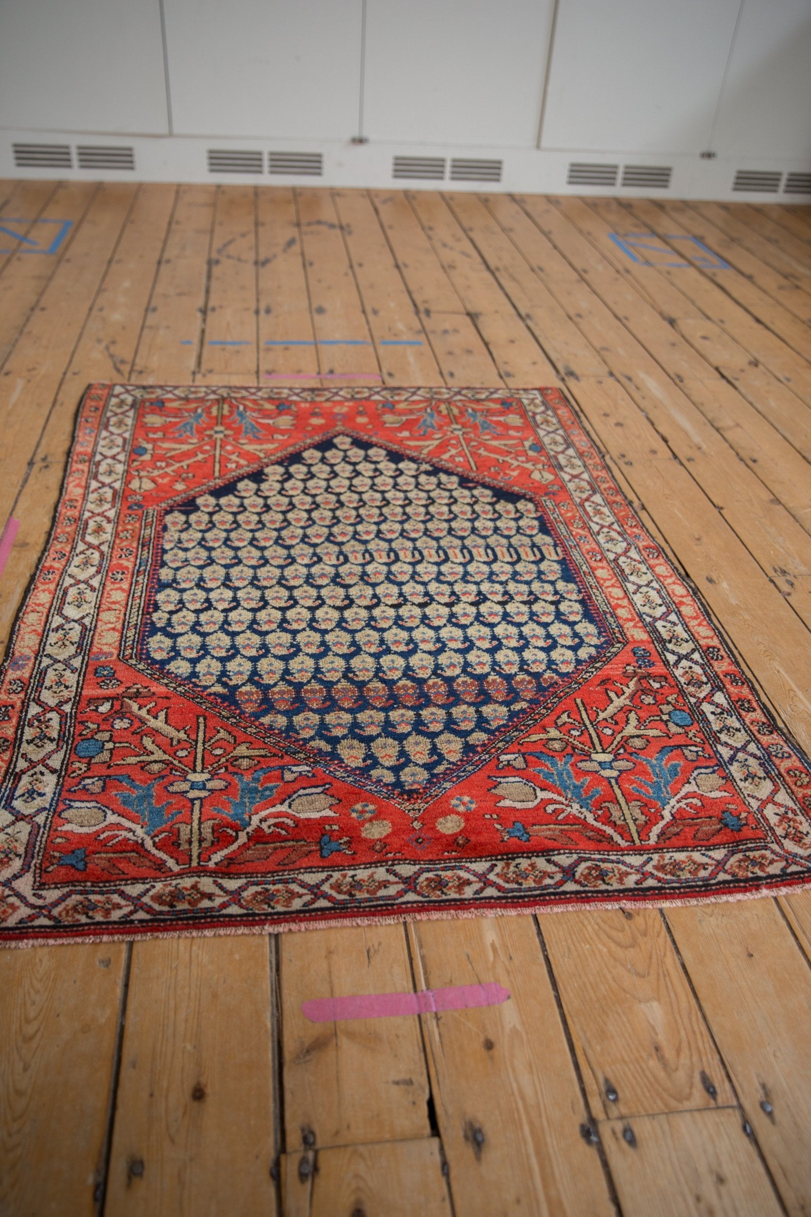 3.5x4.5 Vintage Malayer Square Rug by Old New House® - product image 6 for Resin Society