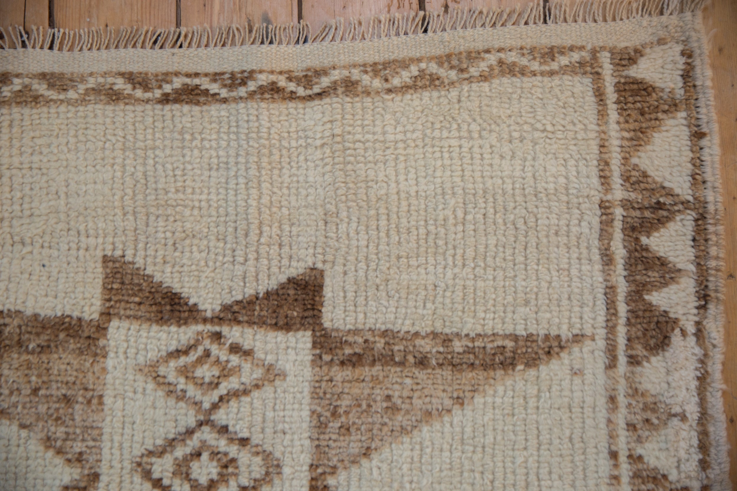 3.5x11.5 Vintage Distressed Kurd Rug Runner by Old New House® - product image 3 for Resin Society