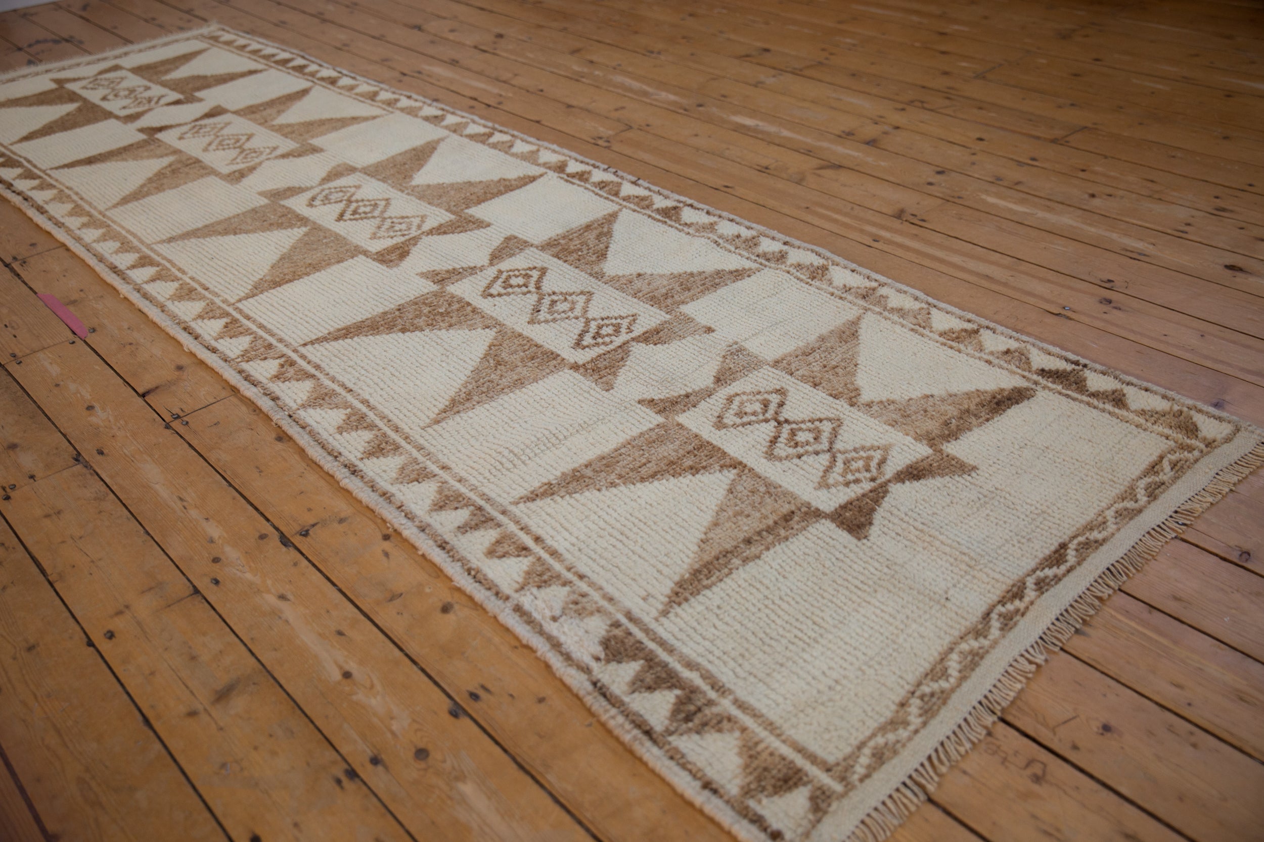3.5x11.5 Vintage Distressed Kurd Rug Runner by Old New House® - product image 4 for Resin Society