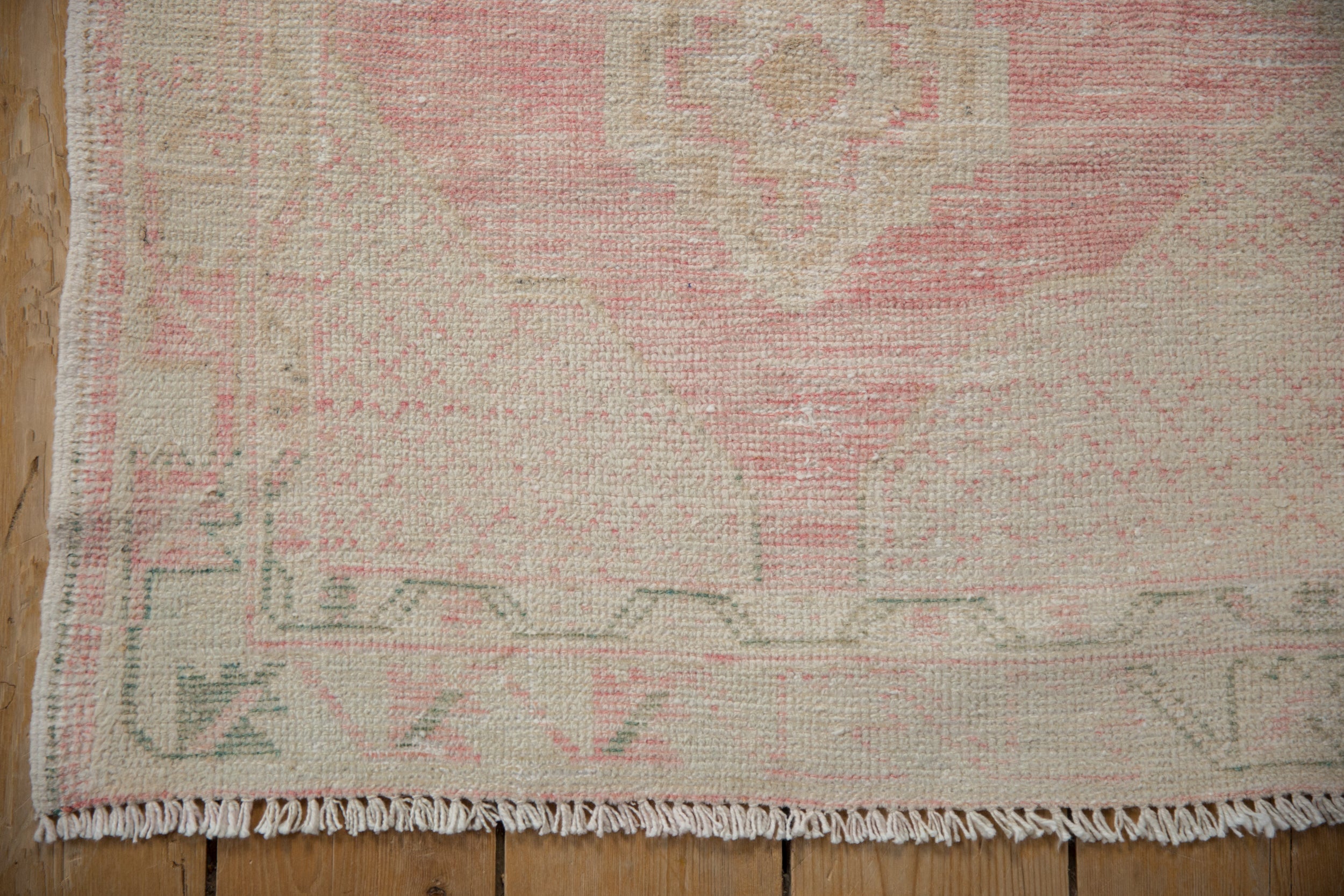 2.5x5 Vintage Distressed Oushak Rug Runner by Old New House® - product image 4 for Resin Society