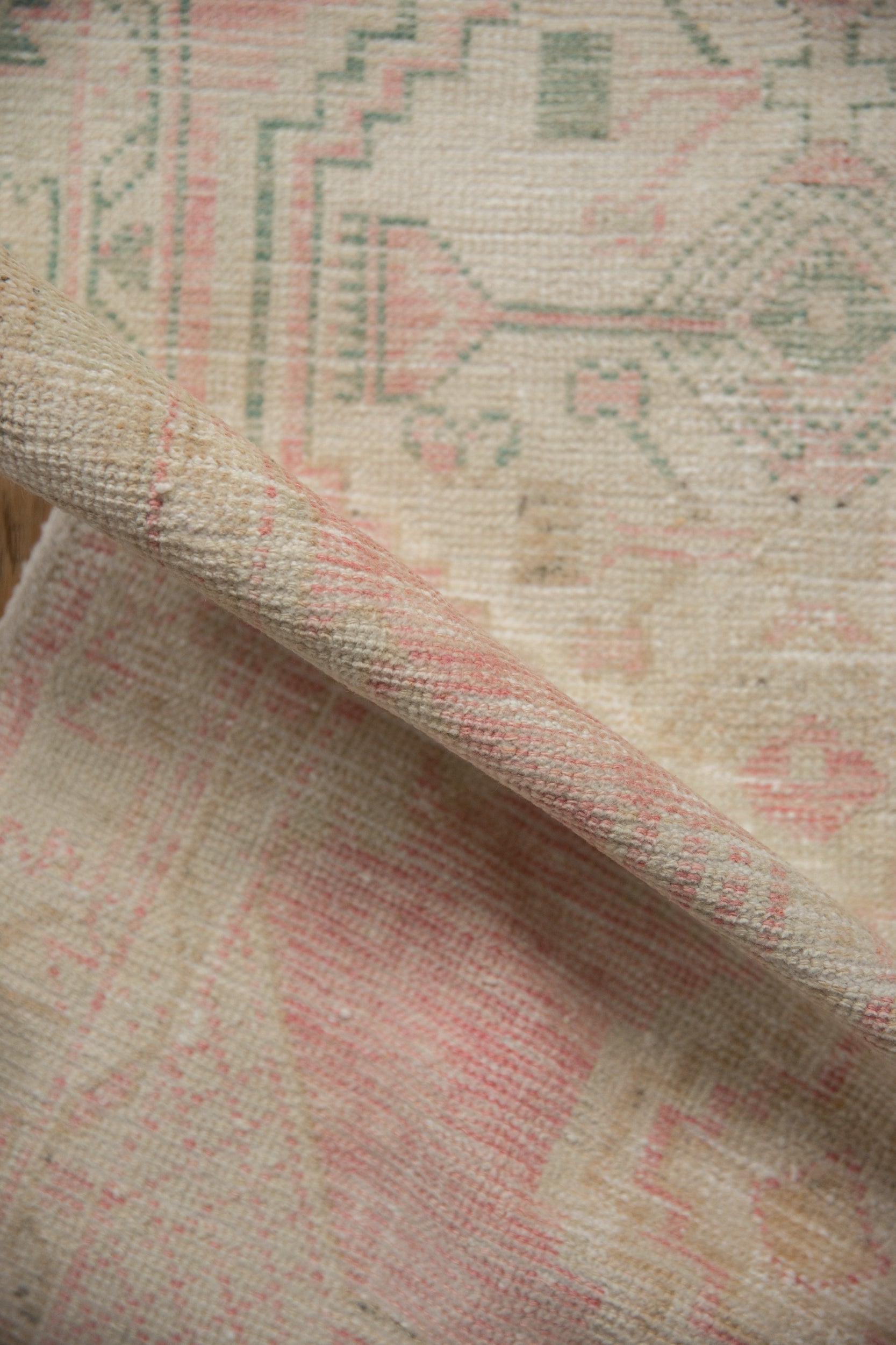 2.5x5 Vintage Distressed Oushak Rug Runner by Old New House® - product image 6 for Resin Society