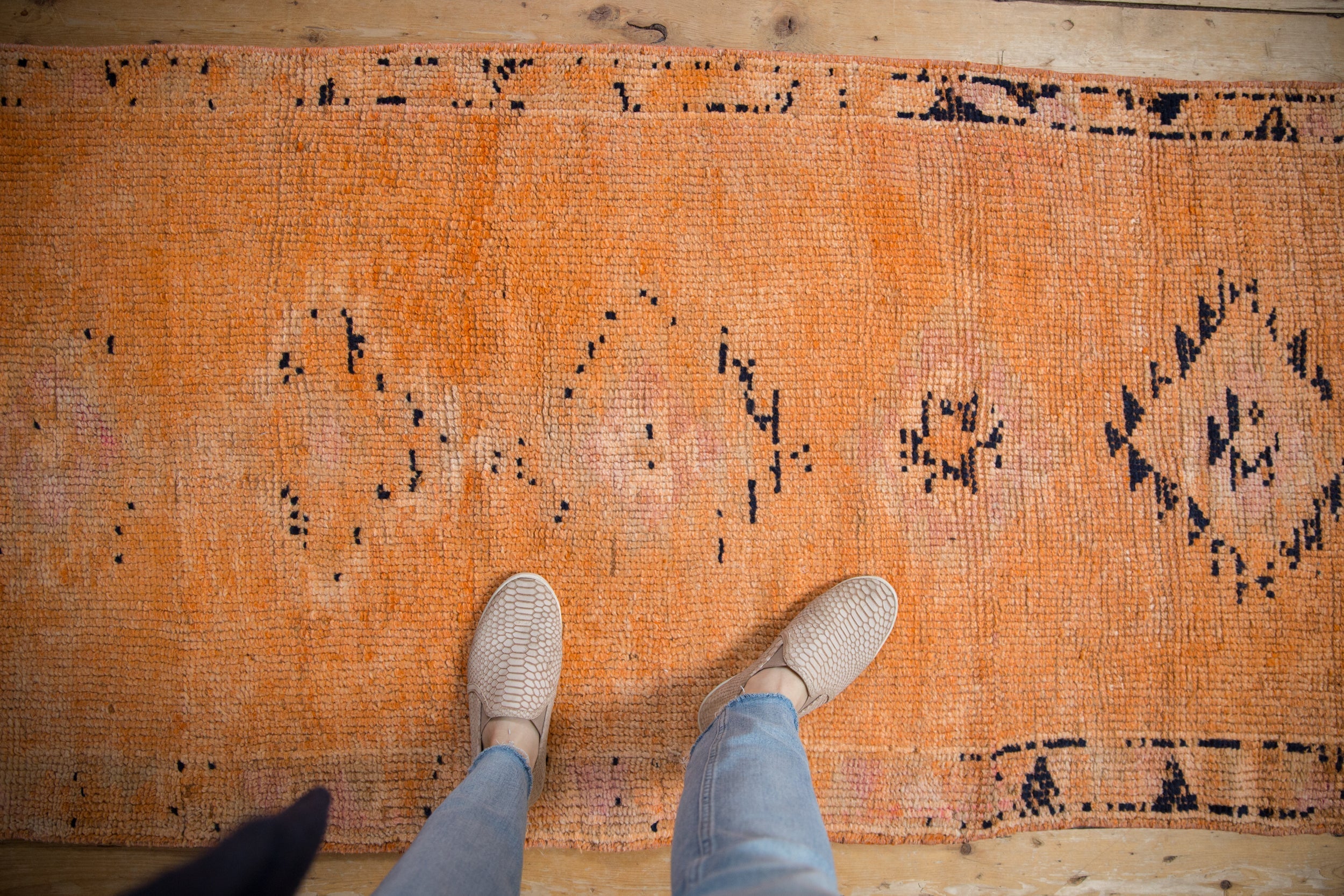 3x10 Vintage Distressed Kurd Rug Runner by Old New House® - product image 2 for Resin Society