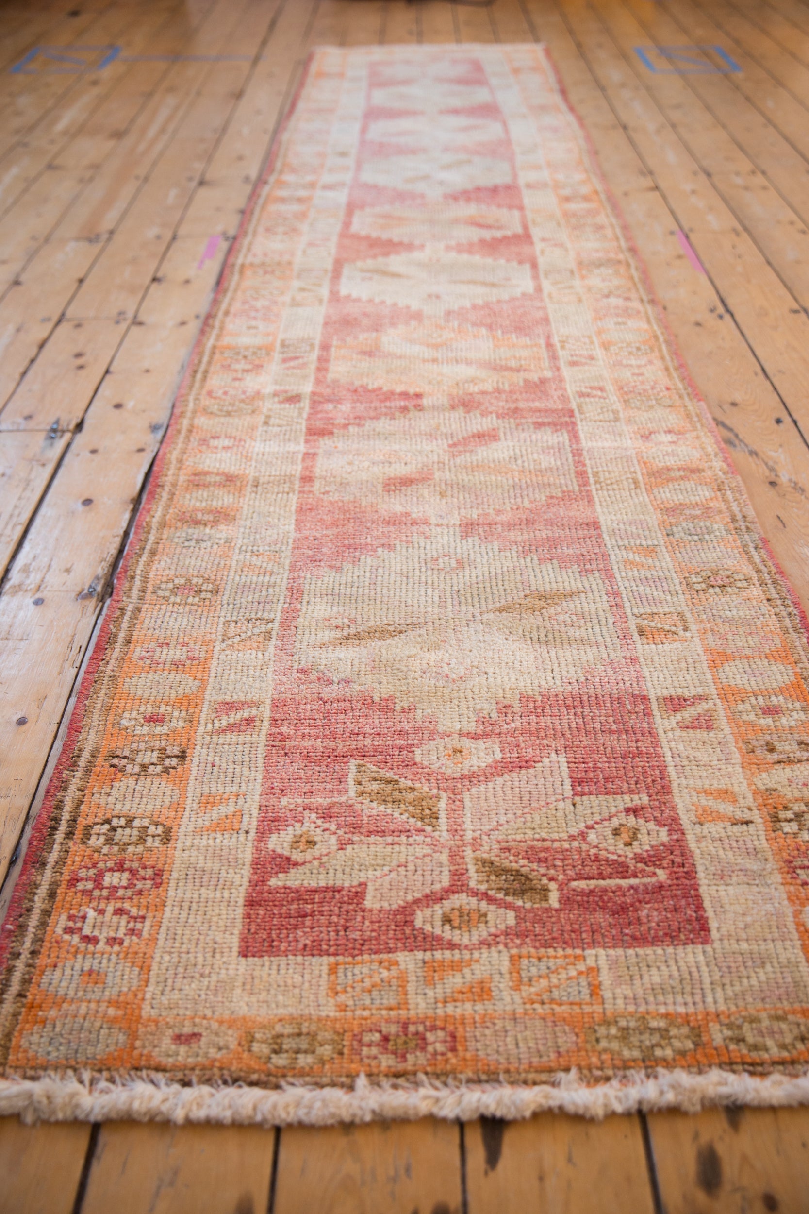 2.5x12 Vintage Distressed Kurd Rug Runner by Old New House® - product image 5 for Resin Society