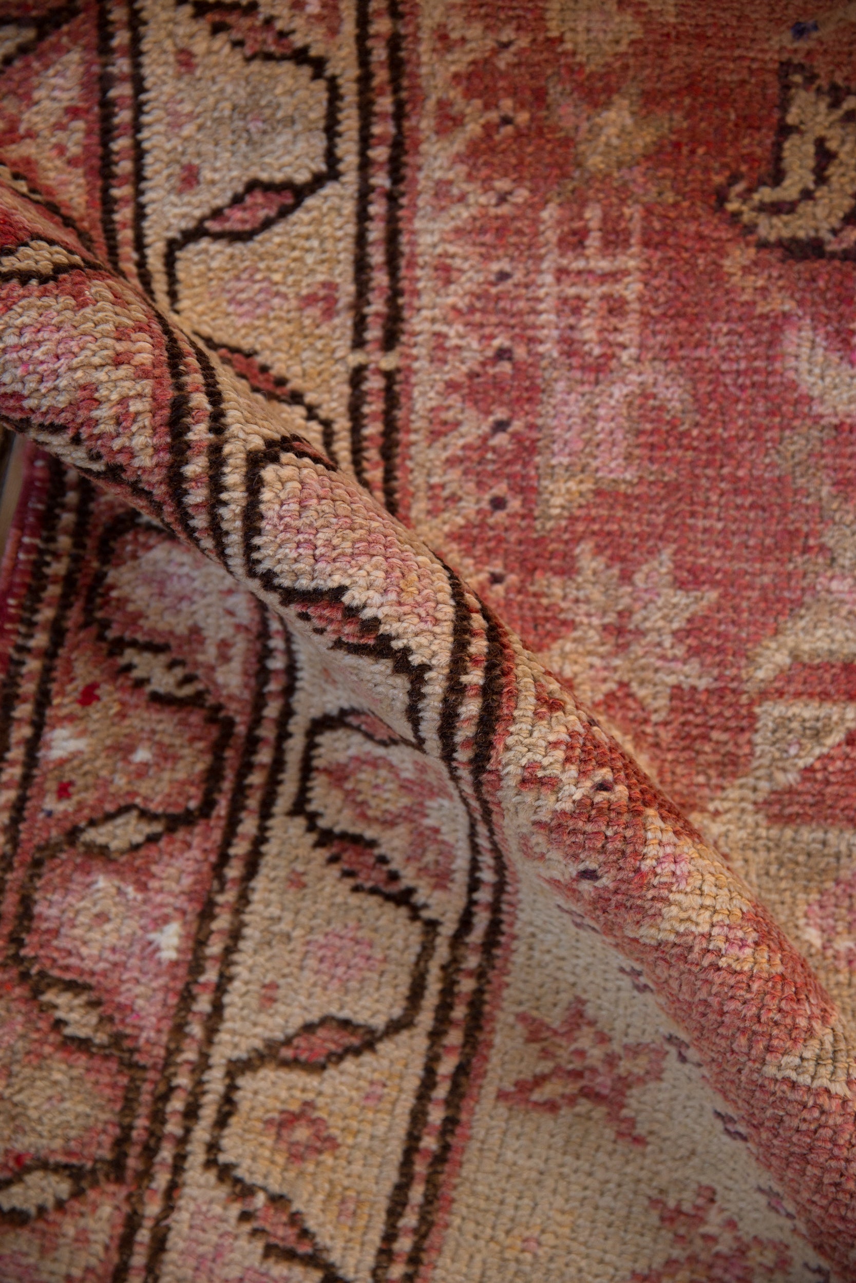 3x13.5 Vintage Distressed Kurd Rug Runner by Old New House® - product image 8 for Resin Society