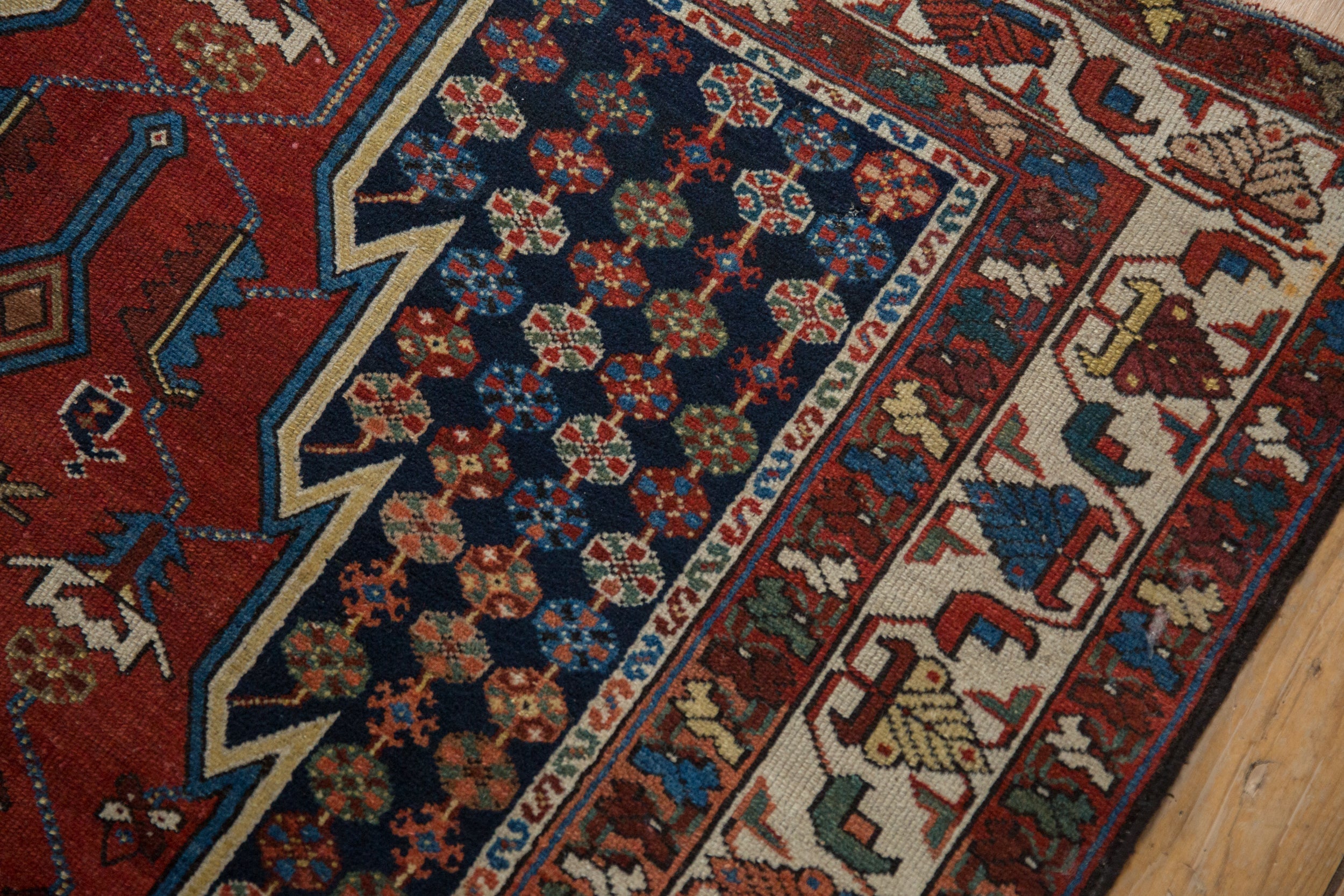 4x6.5 Vintage Fine Hamadan Rug by Old New House® - product image 7 for Resin Society