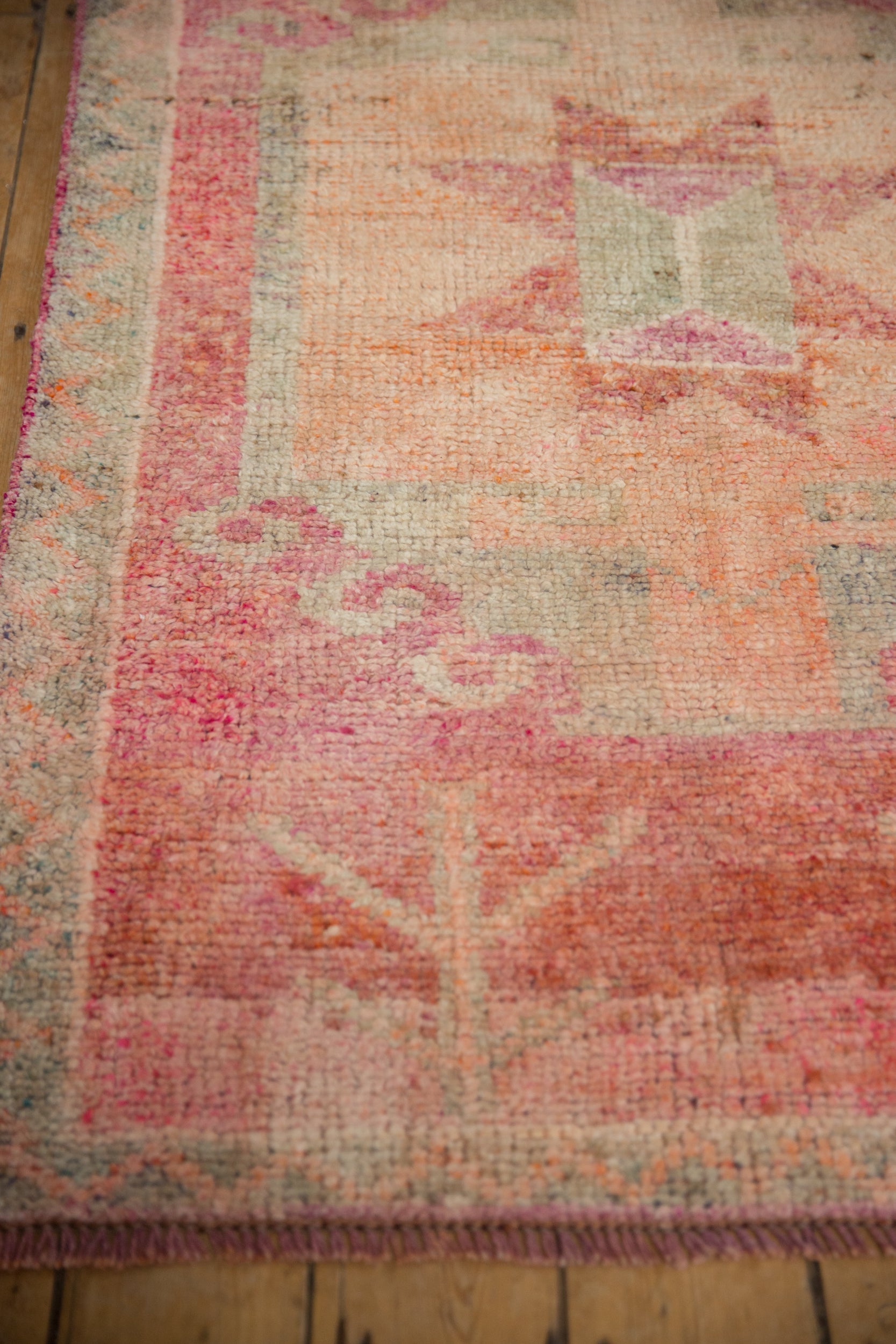 3.5x10.5 Vintage Distressed Kurd Rug Runner by Old New House® - product image 5 for Resin Society