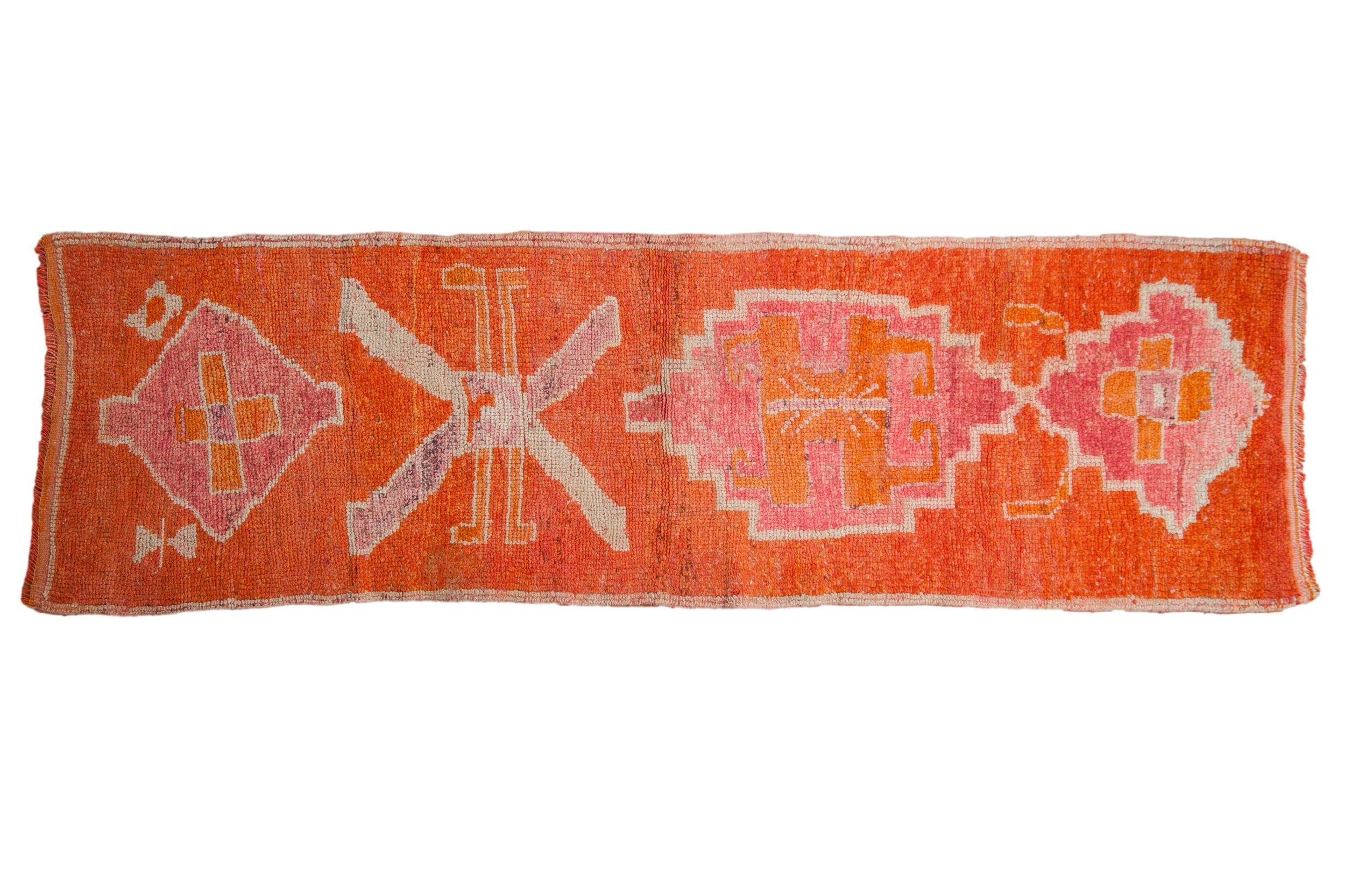 3x9.5 Vintage Distressed Kurd Rug Runner by Old New House® - main product image for Resin Society