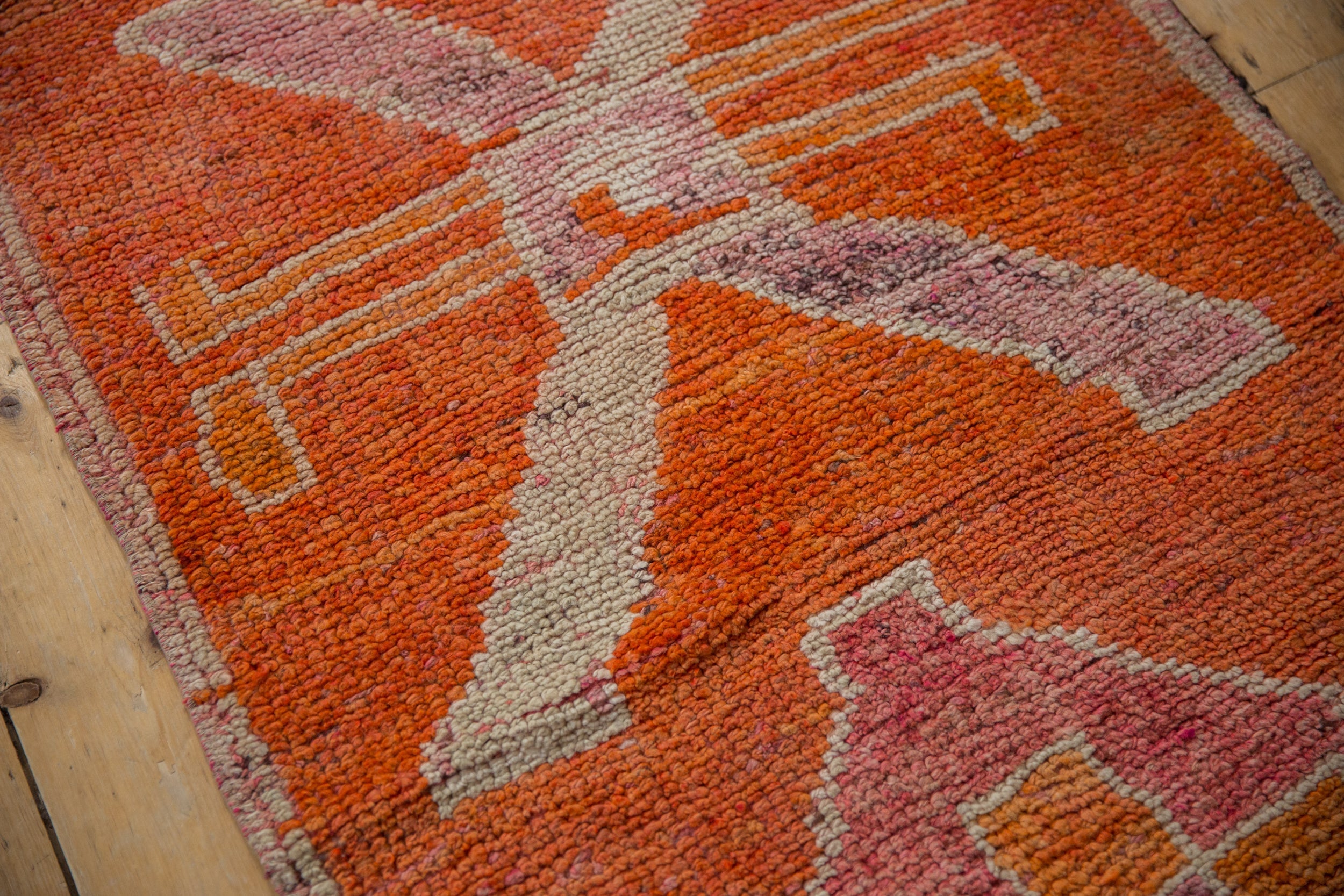 3x9.5 Vintage Distressed Kurd Rug Runner by Old New House® - product image 7 for Resin Society