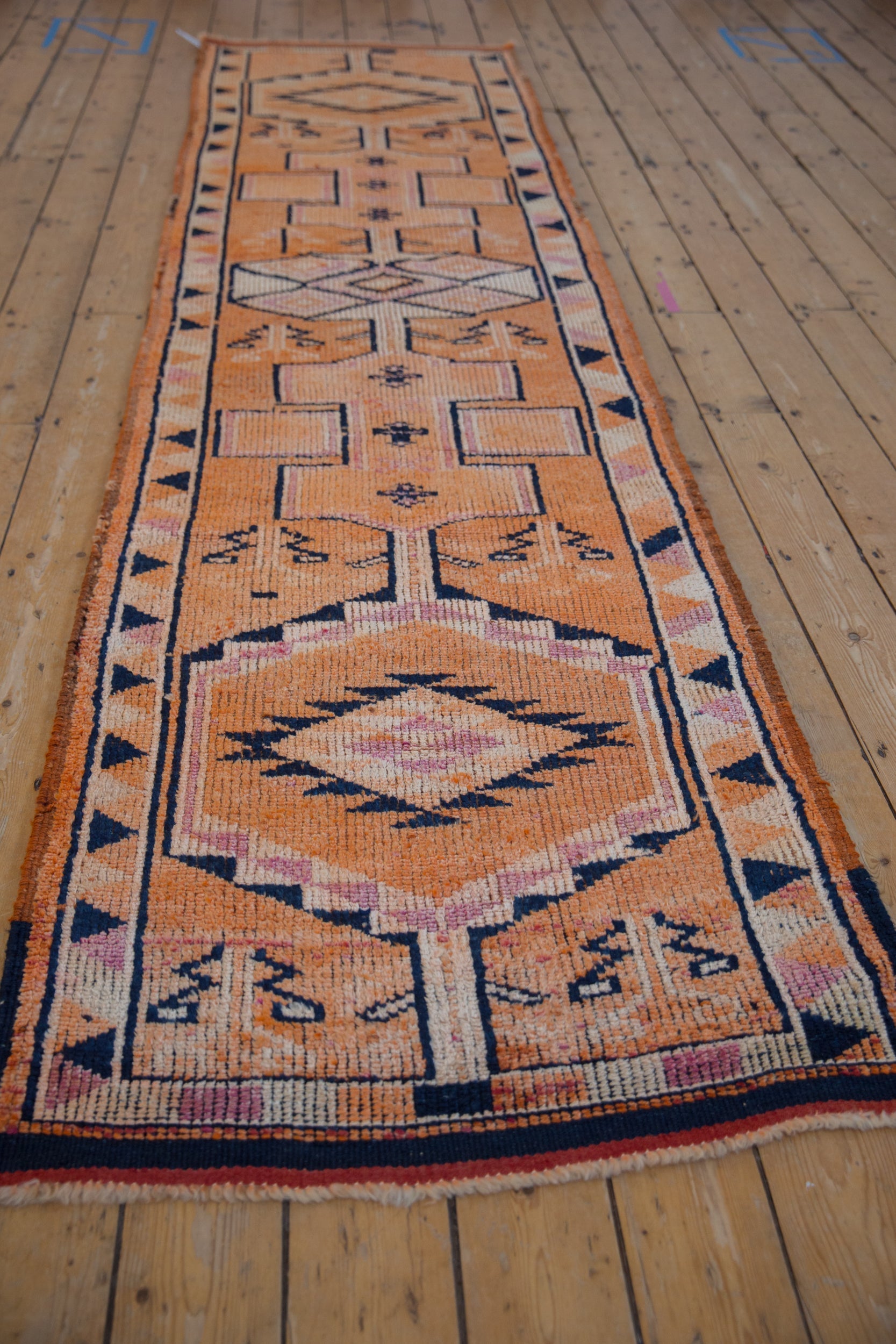 3x12 Vintage Distressed Kurd Rug Runner by Old New House® - product image 6 for Resin Society